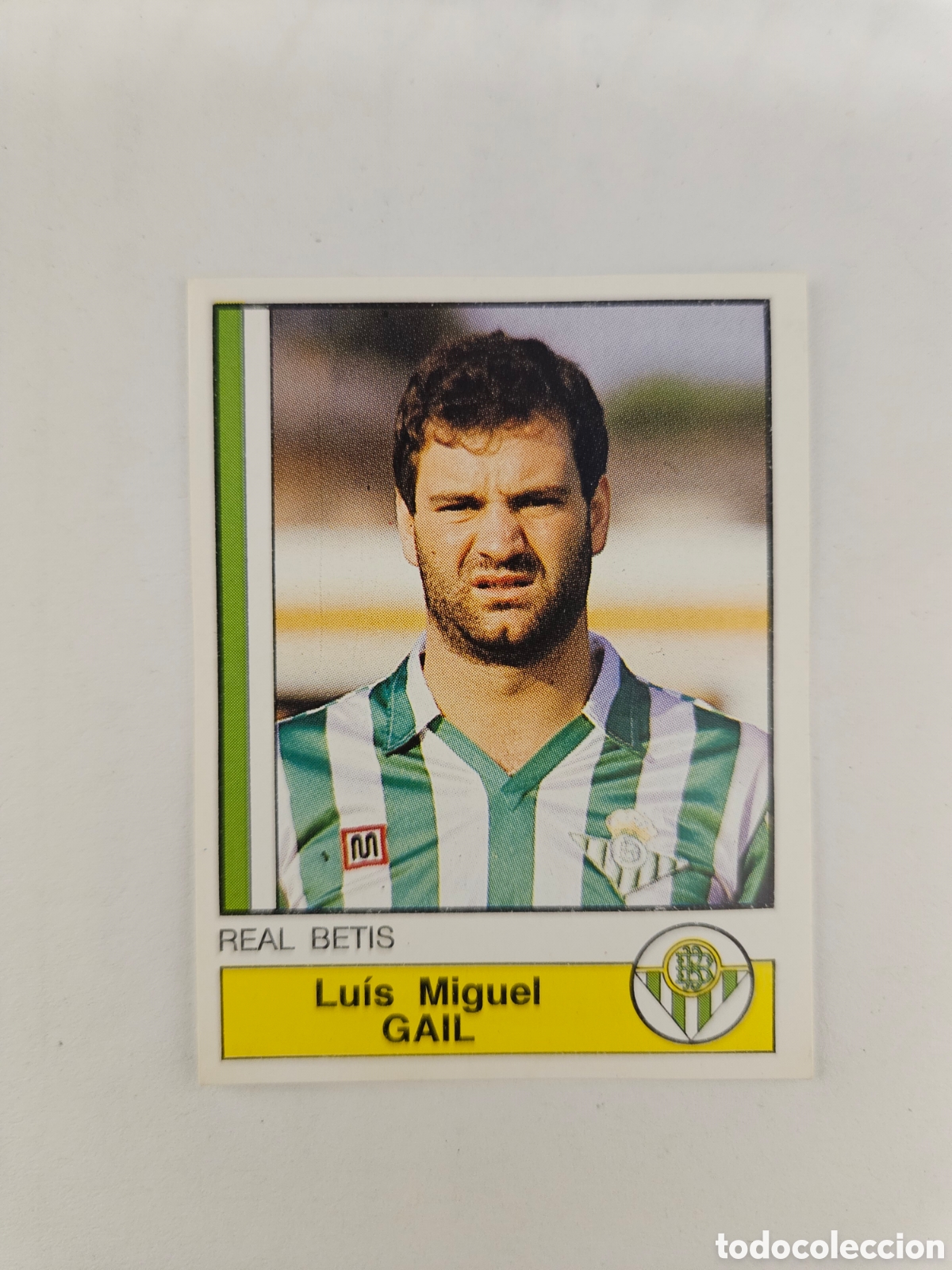 Cromos de f&uacute;tbol: PANINI - FUTBOL 87 - 1987 - BETIS - GAIL 63 - NUNCA PEGADO