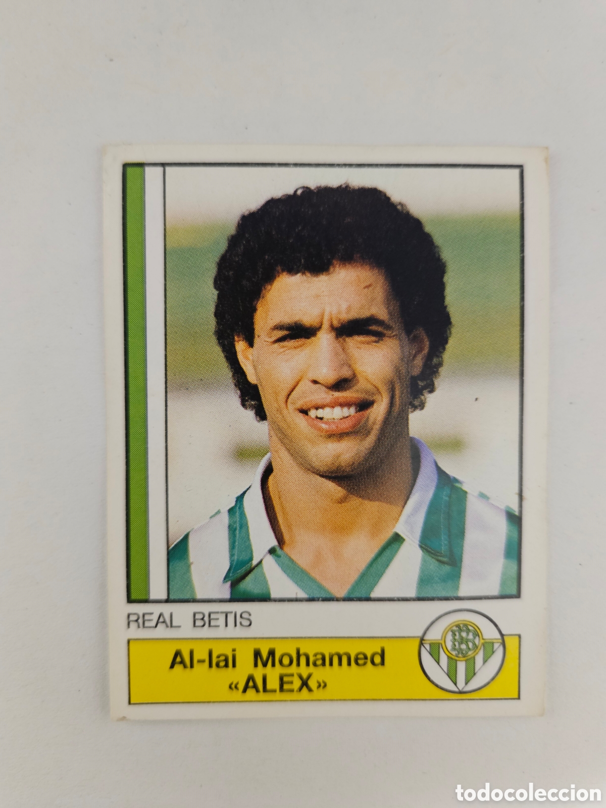 Cromos de f&uacute;tbol: ALEX N&ordm; 64 BETIS EDITORIAL PANINI LIGA 87 TEMPORADA 86 87 NUEVO NUNCA PEGADO