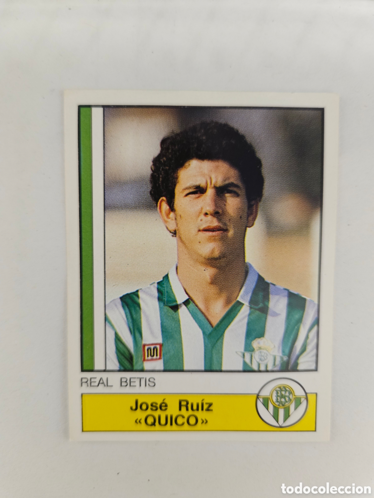 Cromos de f&uacute;tbol: QUICO N&ordm; 65 BETIS EDITORIAL PANINI LIGA 87 TEMPORADA 86 87 NUEVO NUNCA PEGADO