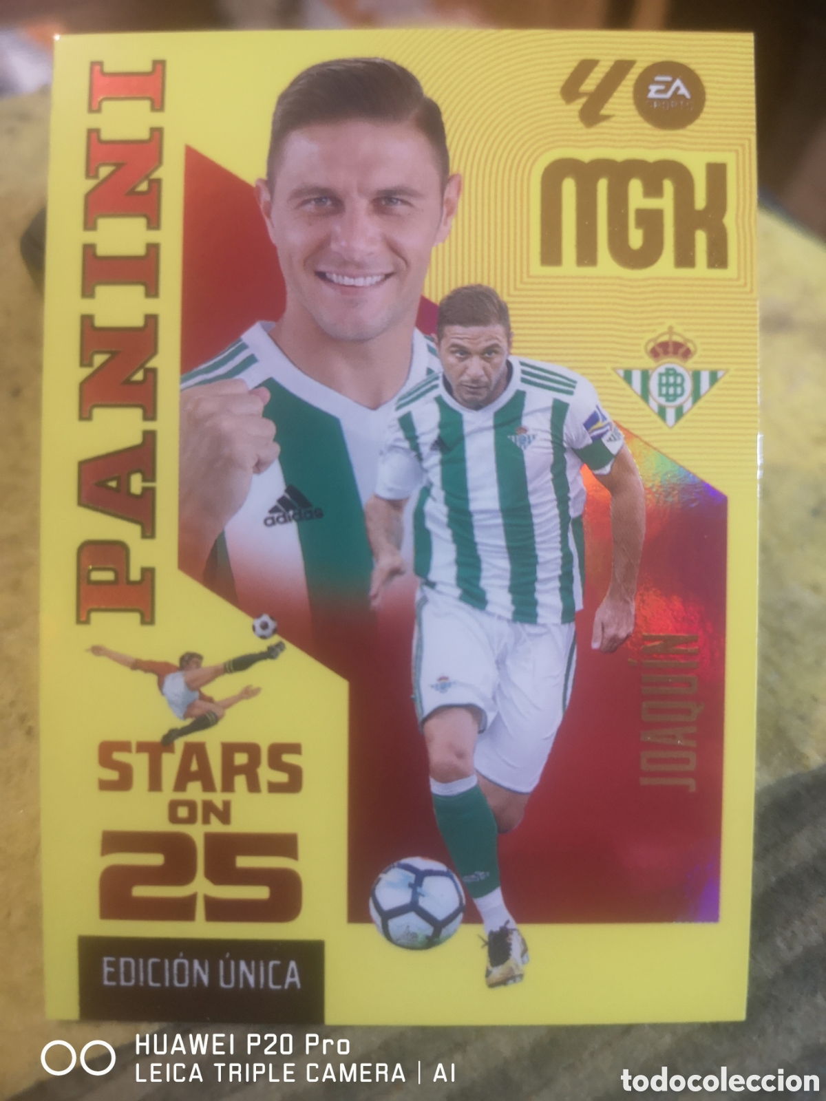 Cromos de f&uacute;tbol: MEGACRACKS 2026 27 CARD 25 ANIVERSARIO EDICION LIMITADA 431 JOAQUIN - REAL BETIS