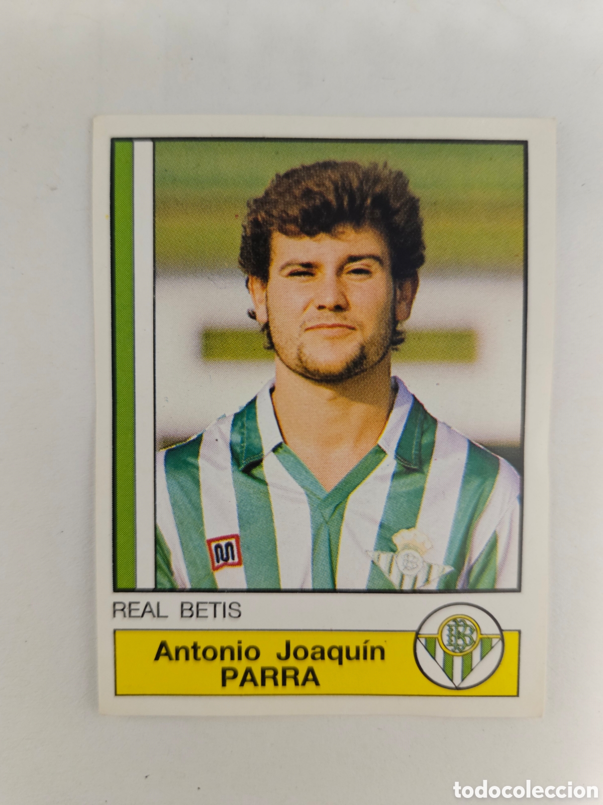 Cromos de f&uacute;tbol: CROMO SIN PEGAR DEL ALBUM FUTBOL 1987 LIGA 1&ordf; DIVISION 87 88 PANINI 69 PARRA BETIS