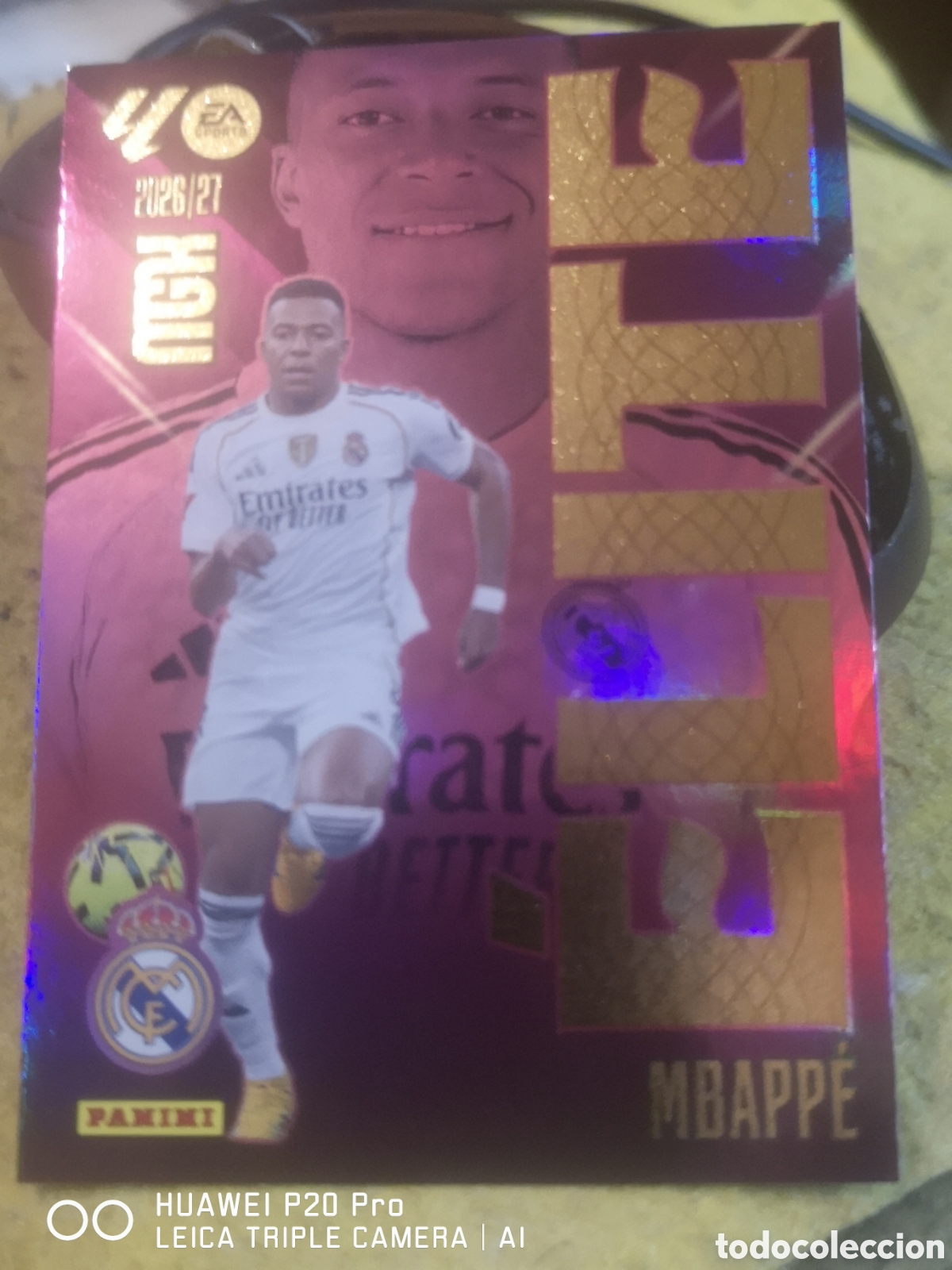 Cromos de f&uacute;tbol: MEGACRACKS 2026 27 ELITE 10 MBAPPE - REAL MADRID