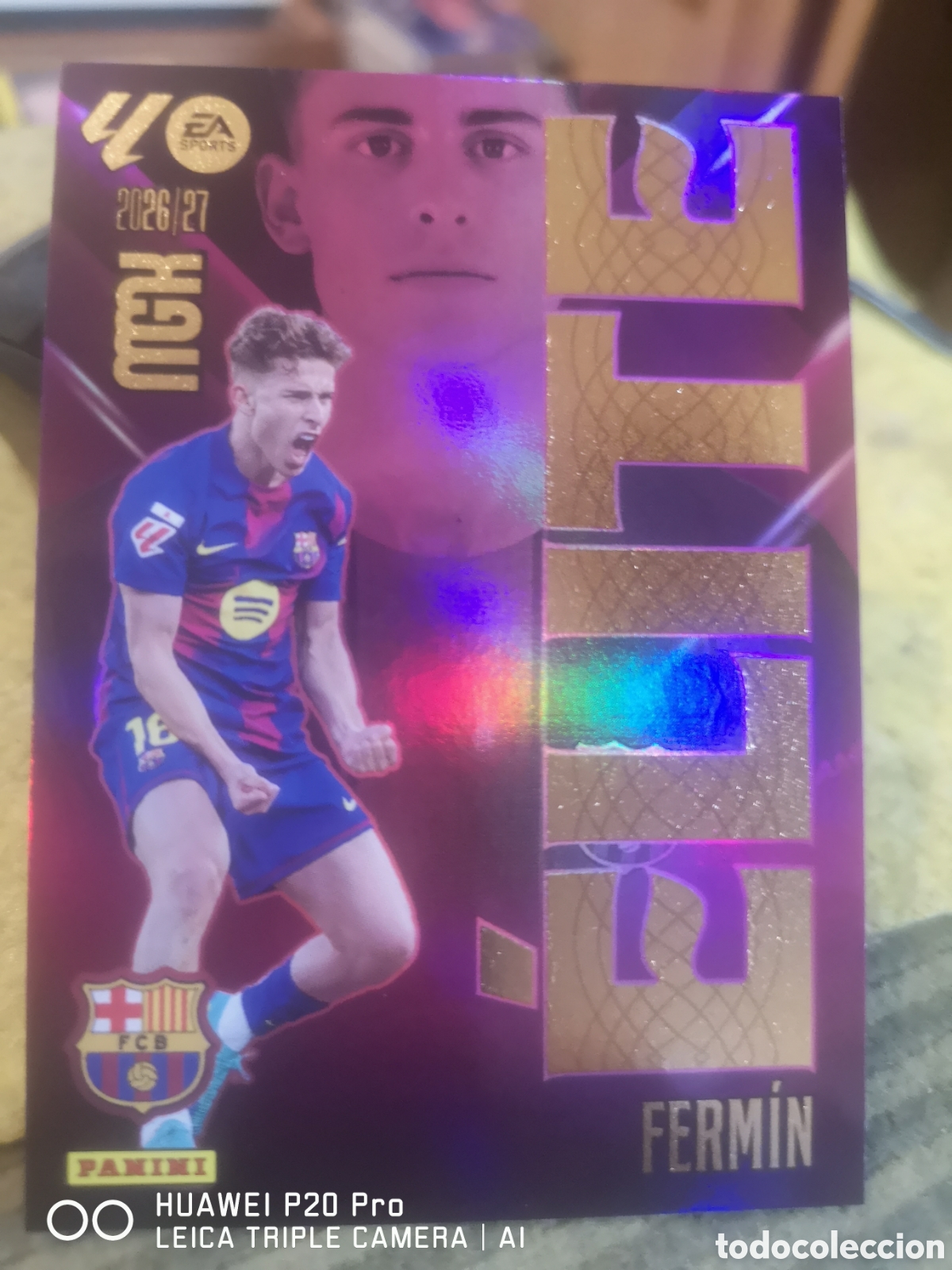 Cromos de f&uacute;tbol: MEGACRACKS 2026 27 ELITE 6 FERMIN - BARCELONA