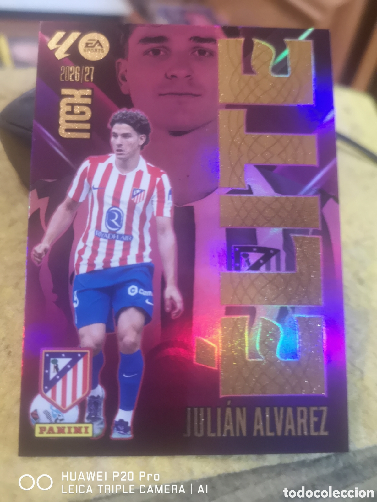 Cromos de f&uacute;tbol: MEGACRACKS 2026 27 ELITE 8 JULIAN ALVAREZ - ATLETICO DE MADRID