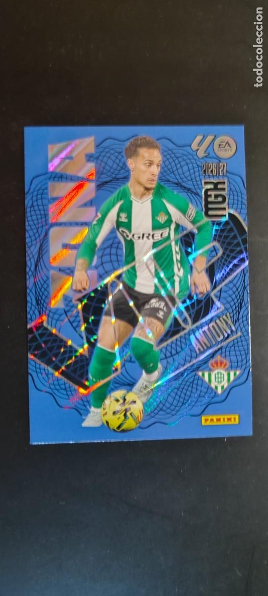 Cromos de f&uacute;tbol: MEGACRACKS 2026/27 CARD ZONA VIP ANTHONY REAL BETIS # 388 PANINI