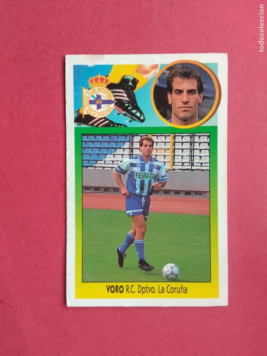 Cromos de f&uacute;tbol: EDICIONES ESTE LIGA 93 94 1993 1994 CROMO DESPEGADO FICHAJE N&ordm; 2 VORO DEPORTIVO DE LA CORU&Ntilde;A