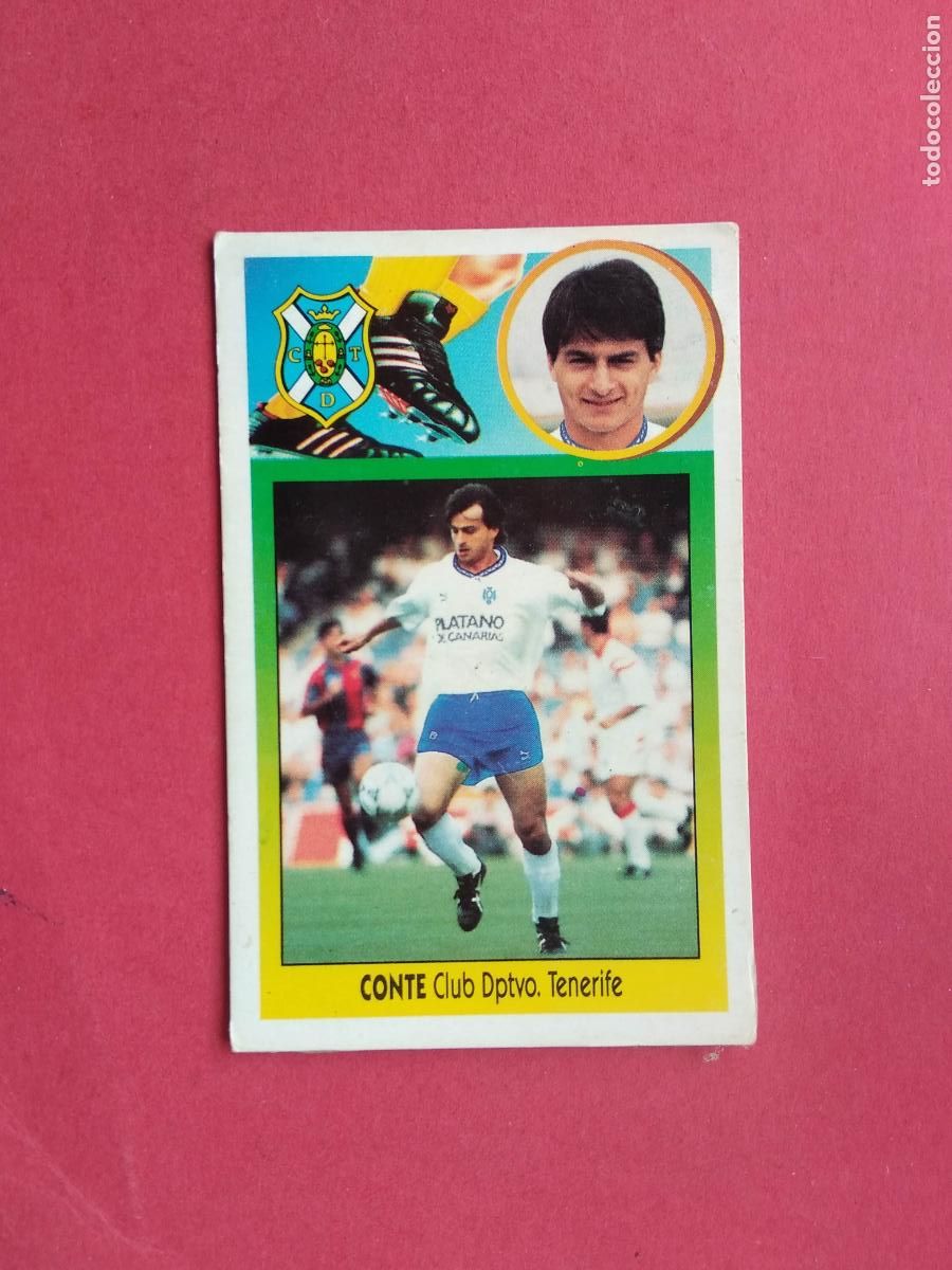 Cromos de f&uacute;tbol: EDICIONES ESTE LIGA 93 94 1993 1994 CROMO DESPEGADO FICHAJE N&ordm; 15 CONTE TENERIFE