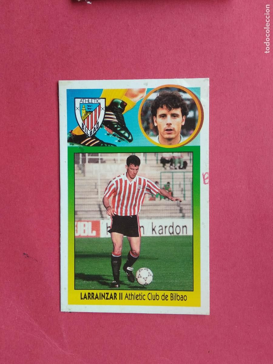 Cromos de f&uacute;tbol: EDICIONES ESTE LIGA 93 94 1993 1994 CROMO DESPEGADO FICHAJE N&ordm; 19 LARRAINZAR II 2 ATHLETIC DE BILBAO