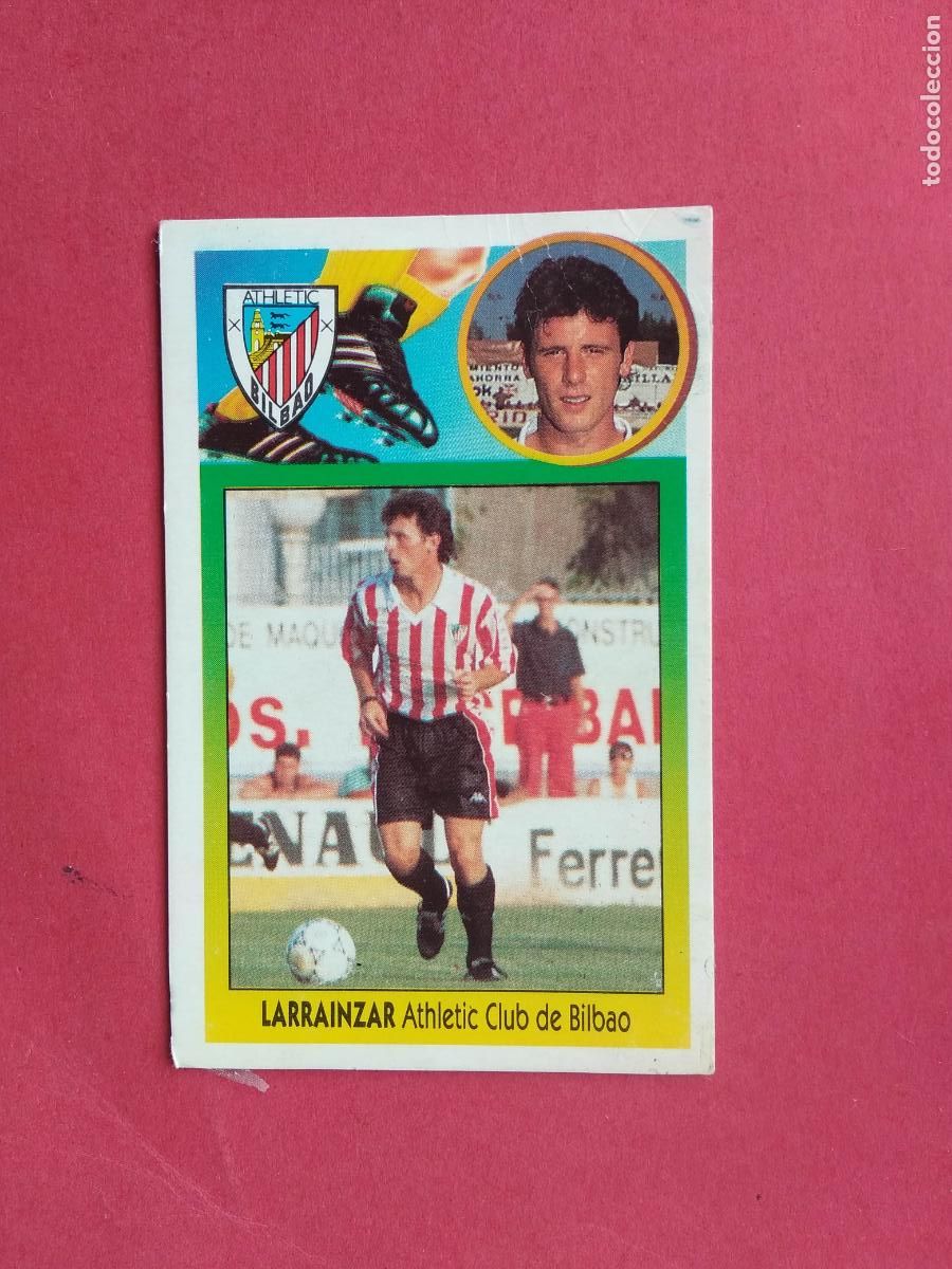 Cromos de f&uacute;tbol: EDICIONES ESTE LIGA 93 94 1993 1994 CROMO DESPEGADO FICHAJE N&ordm; 19 LARRAINZAR ATHLETIC DE BILBAO