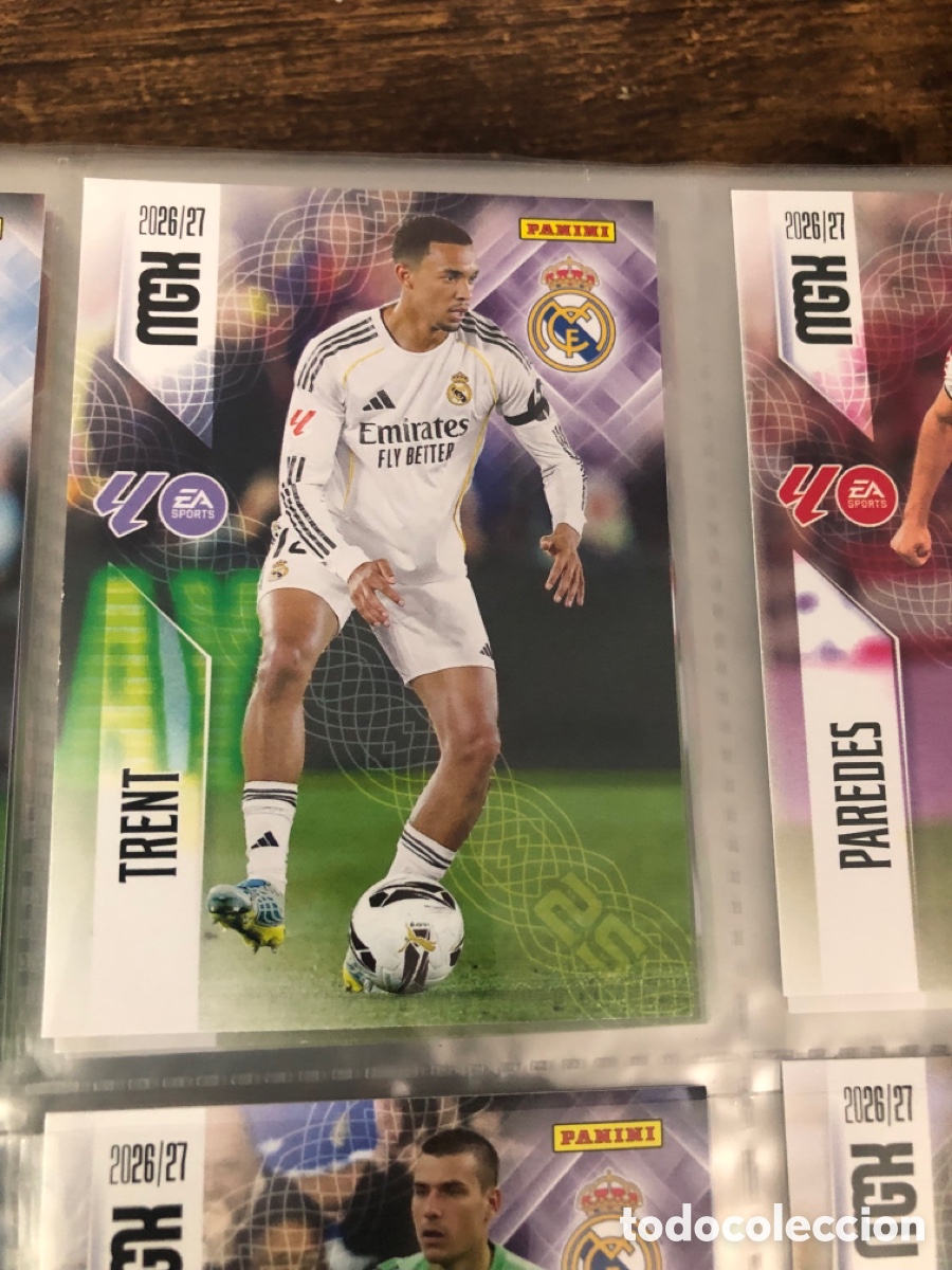 Cromos de f&uacute;tbol: Megacracks 2026 2027 trent 220 real Madrid