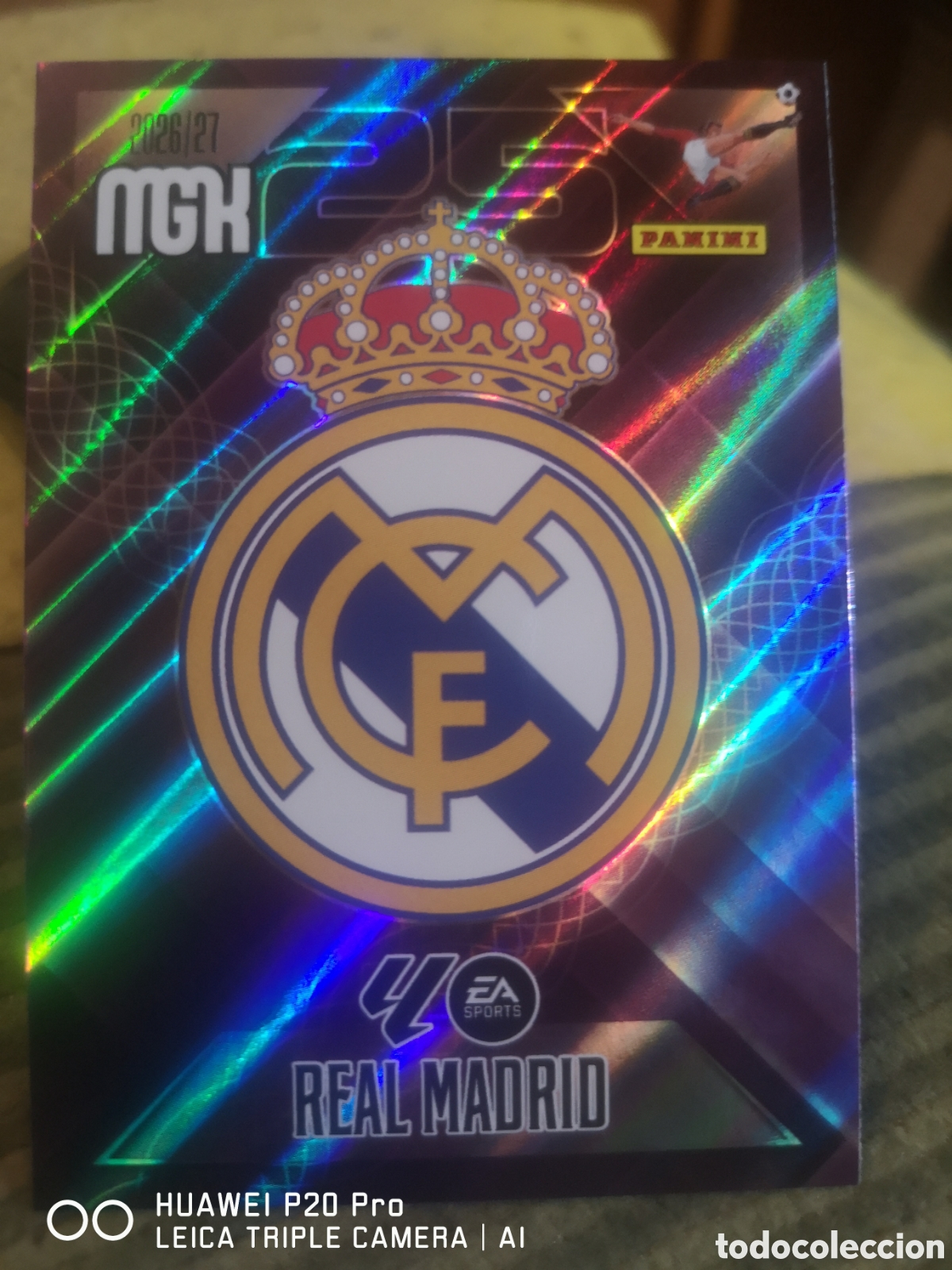 Cromos de f&uacute;tbol: MEGACRACKS 2026 27 ESCUDO REAL MADRID 217