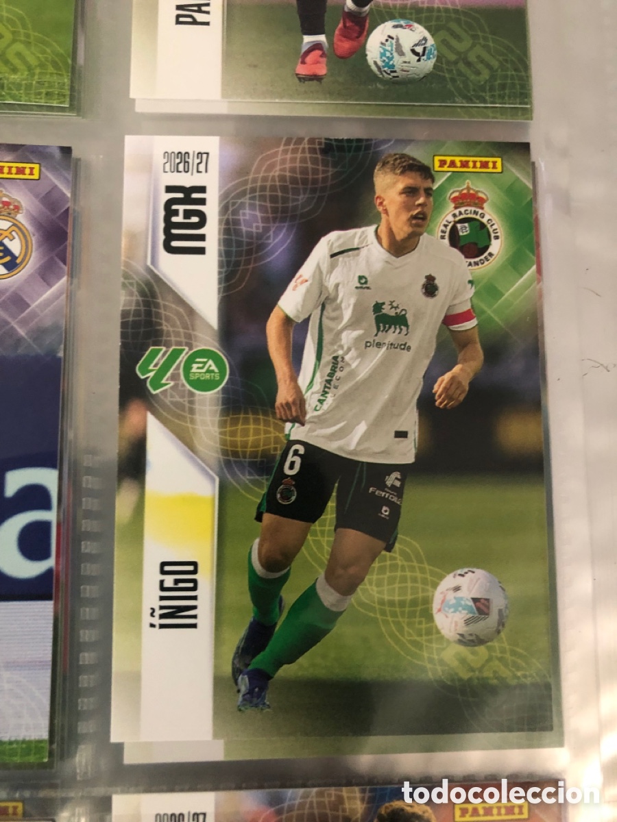 Cromos de f&uacute;tbol: Megacracks 2026 2027 i&ntilde;igo 282 racing de Santander