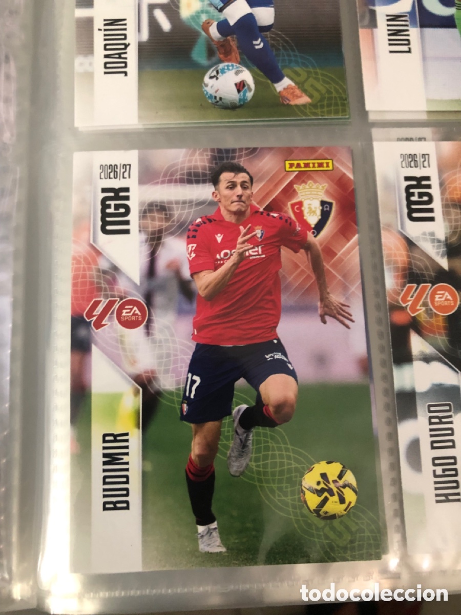 Cromos de f&uacute;tbol: Megacracks 2026 2027 budimir 270 Osasuna