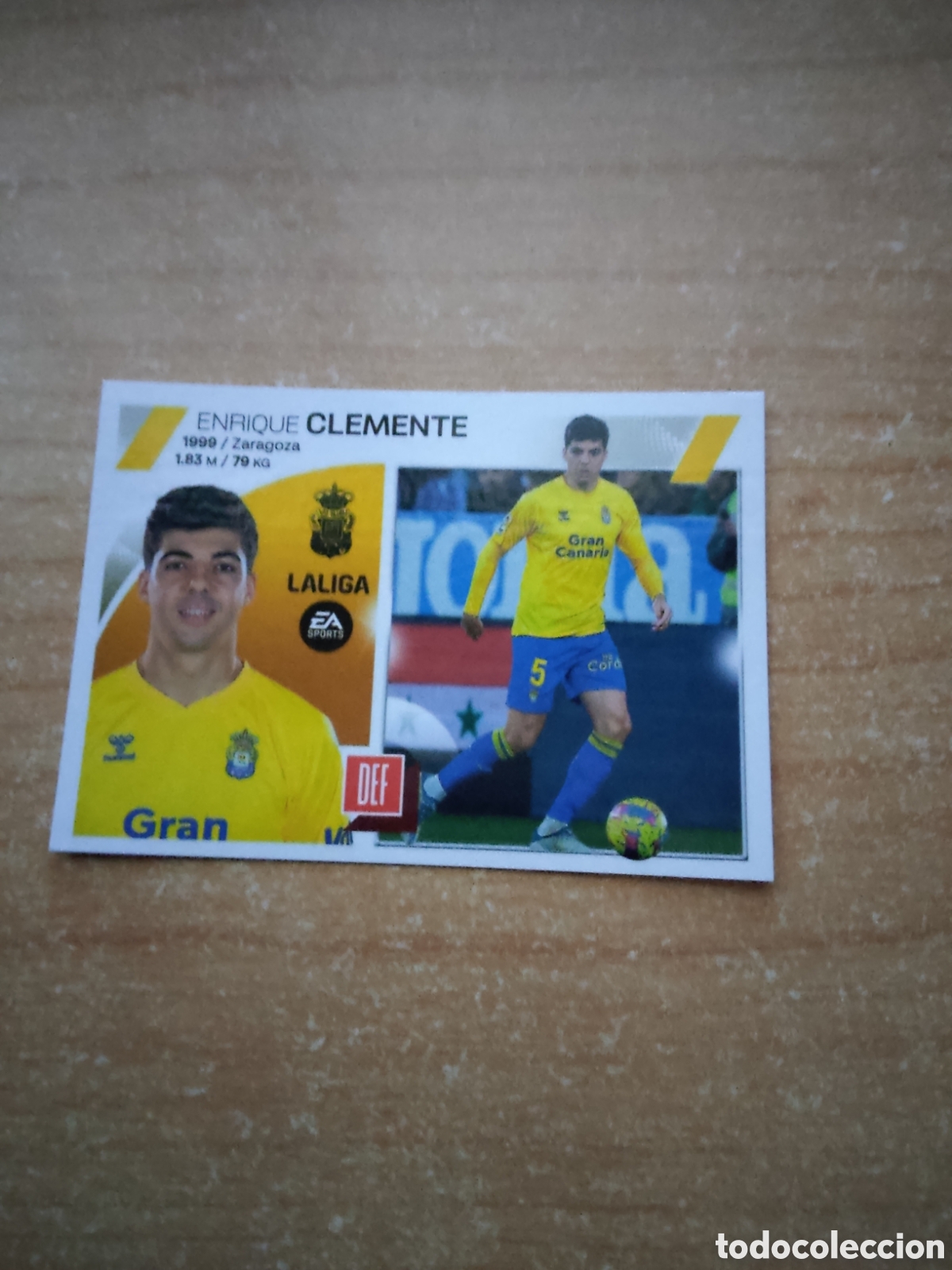Cromos de f&uacute;tbol: 8 CLEMENTE UD LAS PALMAS LIGA ESTE 2023 2024