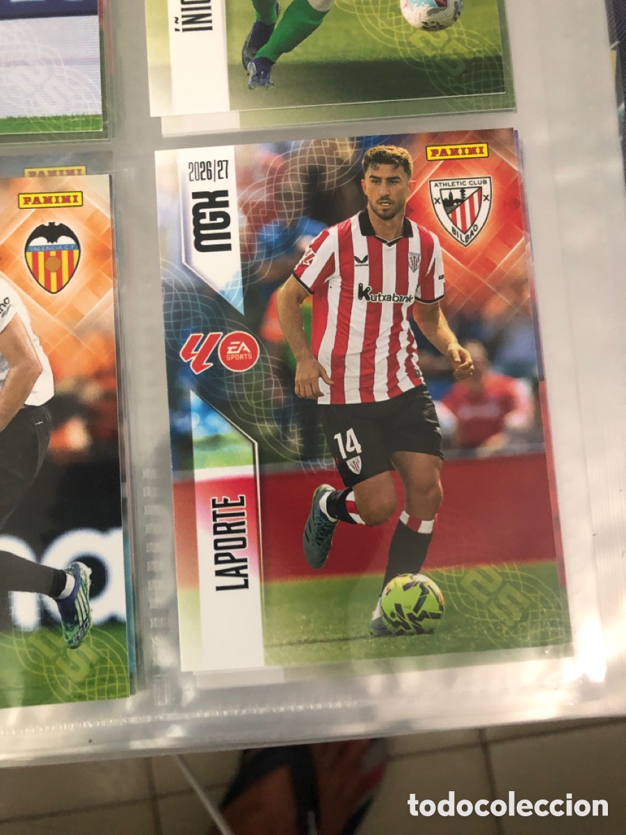 Cromos de f&uacute;tbol: Megacracks 2026 2027 Laporte 43 ath Bilbao
