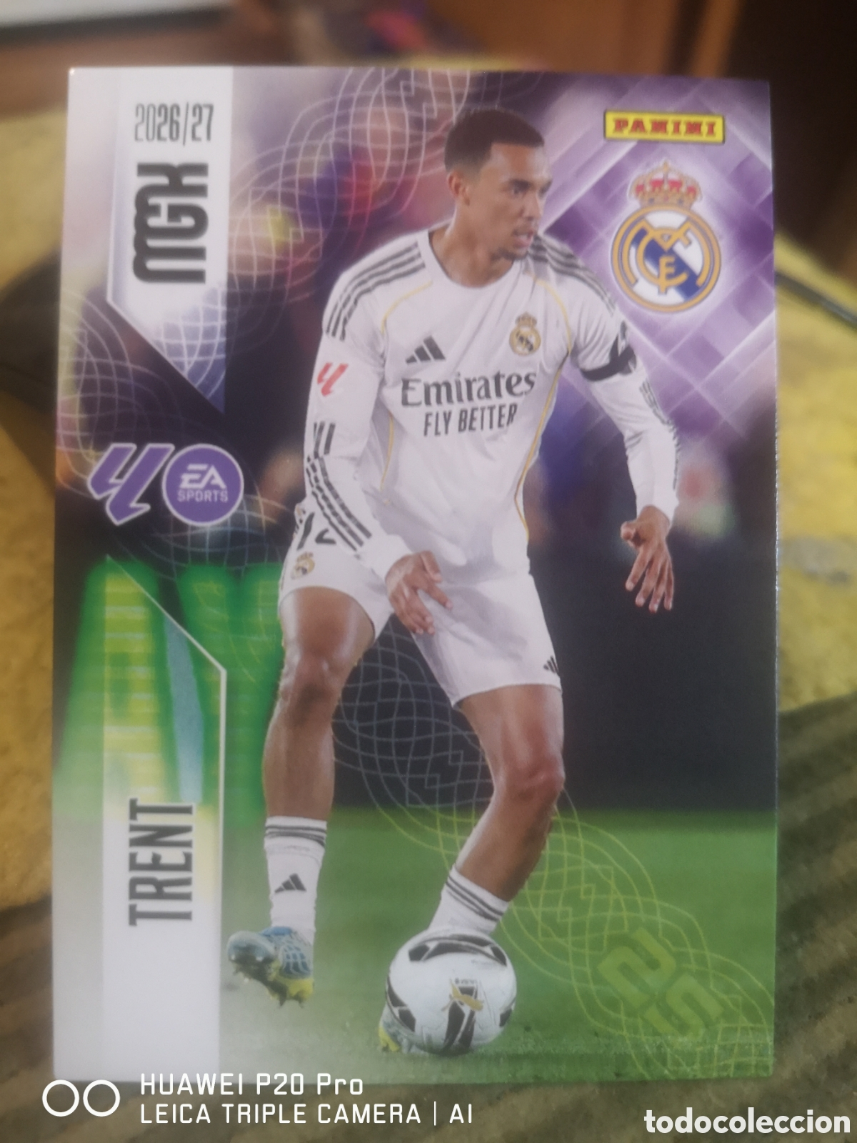 Cromos de f&uacute;tbol: MEGACRACKS 2026 27 TRENT REAL MADRID 220