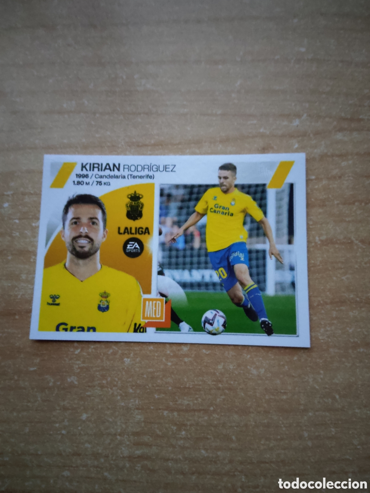 Cromos de f&uacute;tbol: 11 KIRIAN RODRIGUEZ UD LAS PALMAS LIGA ESTE 2023 2024