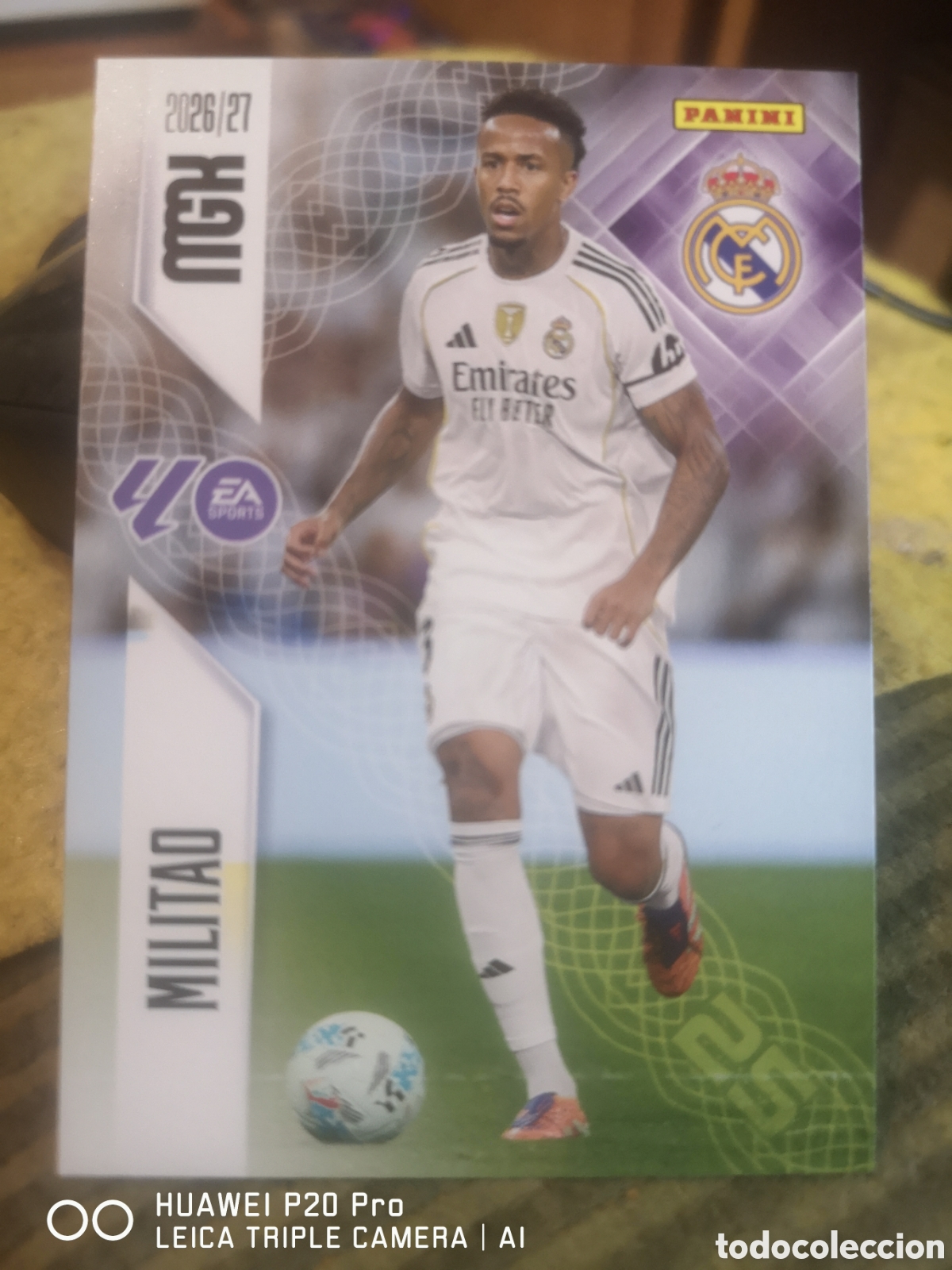 Cromos de f&uacute;tbol: MEGACRACKS 2026 27 MILITAO REAL MADRID 221