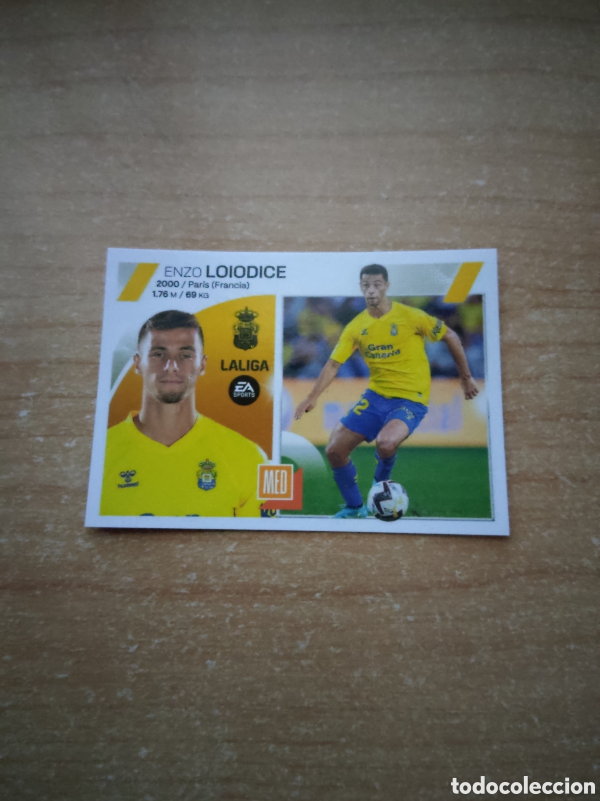 Cromos de f&uacute;tbol: 13 ENZO LOIODICE UD LAS PALMAS LIGA ESTE 2023 2024