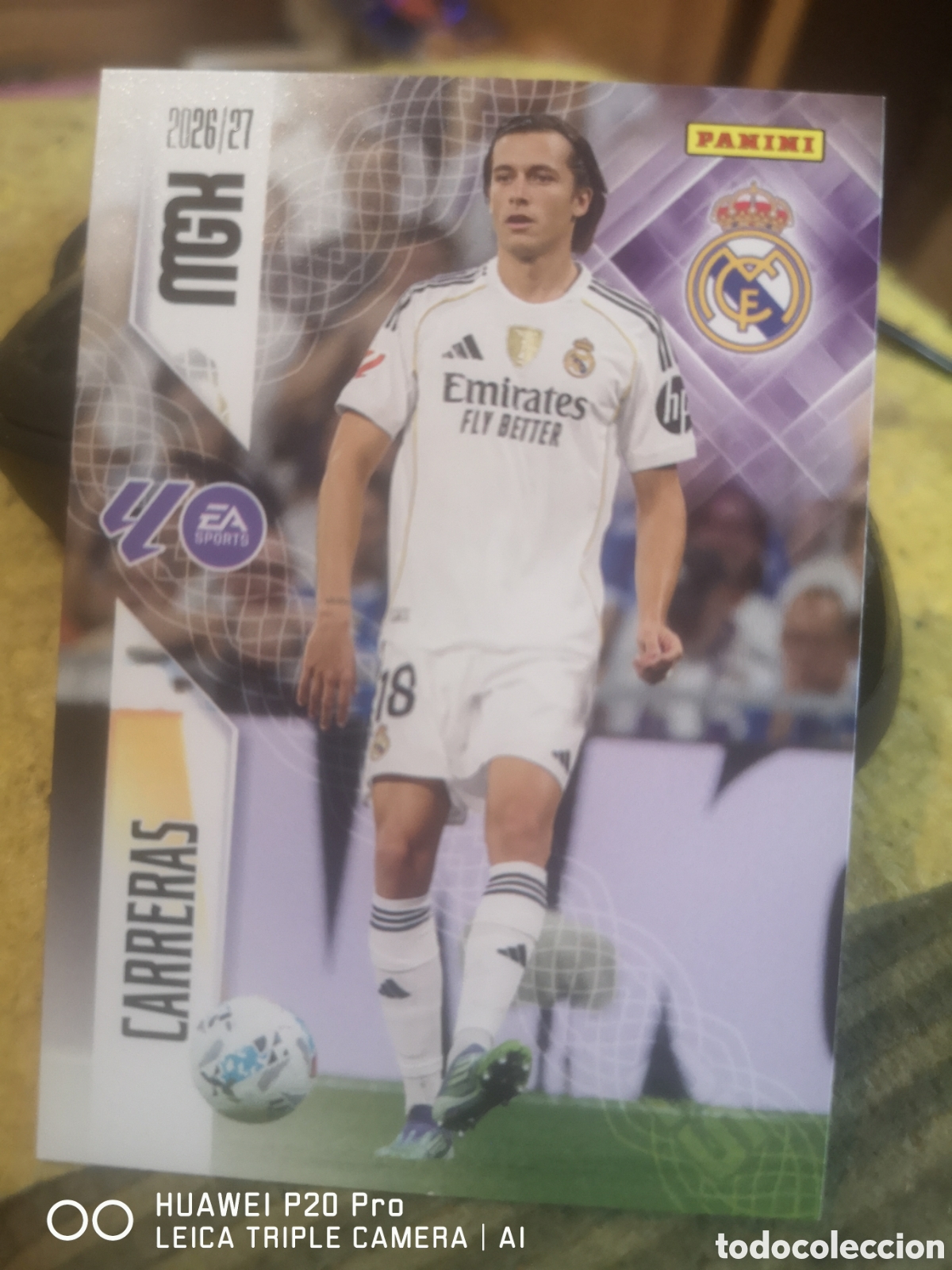 Cromos de f&uacute;tbol: MEGACRACKS 2026 27 CARRERAS REAL MADRID 224