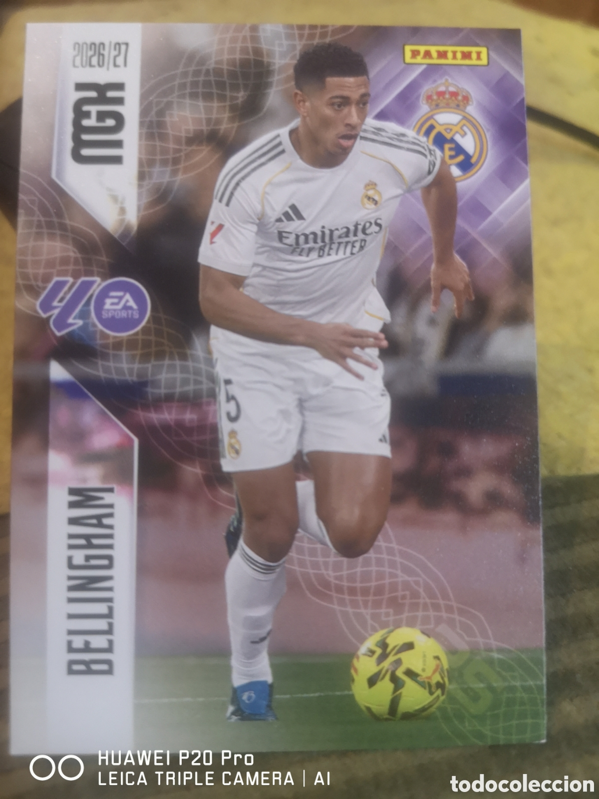 Cromos de f&uacute;tbol: MEGACRACKS 2026 27 BELLINGHAM REAL MADRID 228