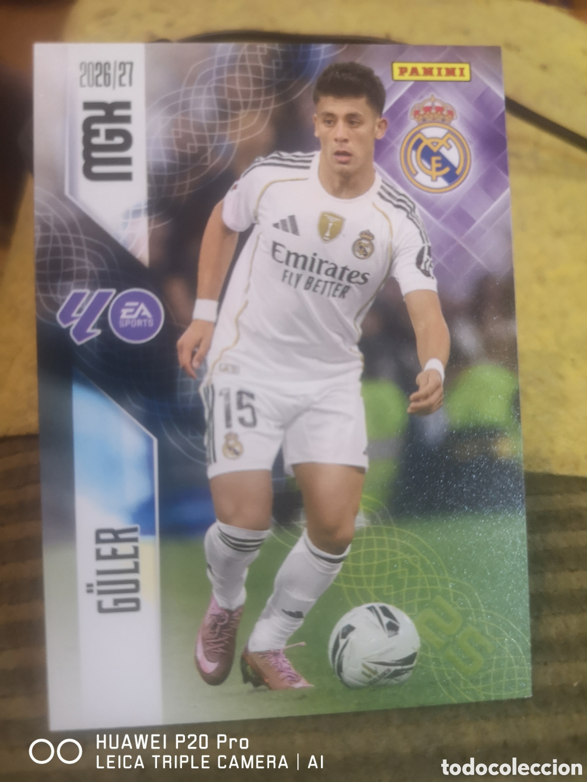 Cromos de f&uacute;tbol: MEGACRACKS 2026 27 GULER REAL MADRID 229