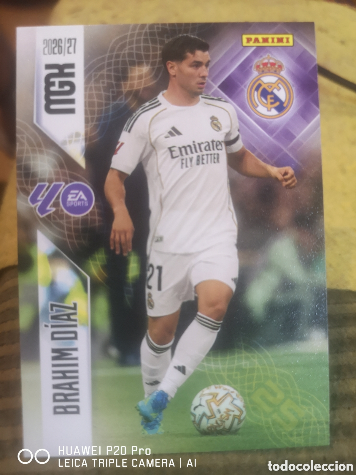 Cromos de f&uacute;tbol: MEGACRACKS 2026 27 BRAHIM DIAZ REAL MADRID 230