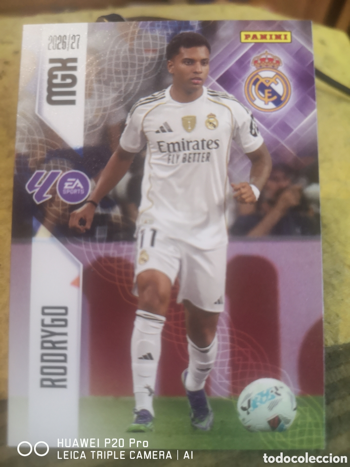 Cromos de f&uacute;tbol: MEGACRACKS 2026 27 RODRYGO REAL MADRID 231