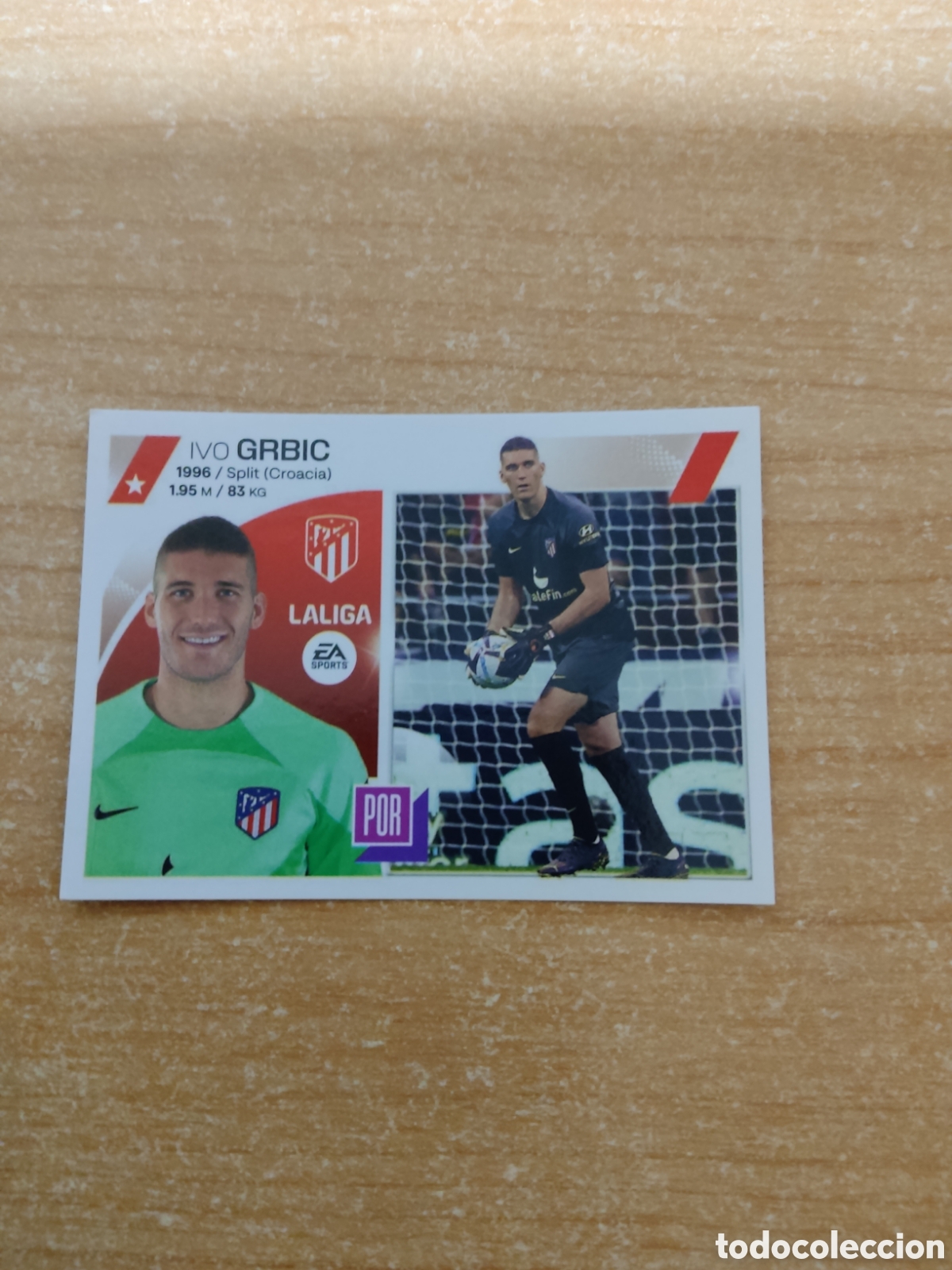 Cromos de f&uacute;tbol: 4 GRBIC ATLETICO MADRID LIGA ESTE 2023 2024