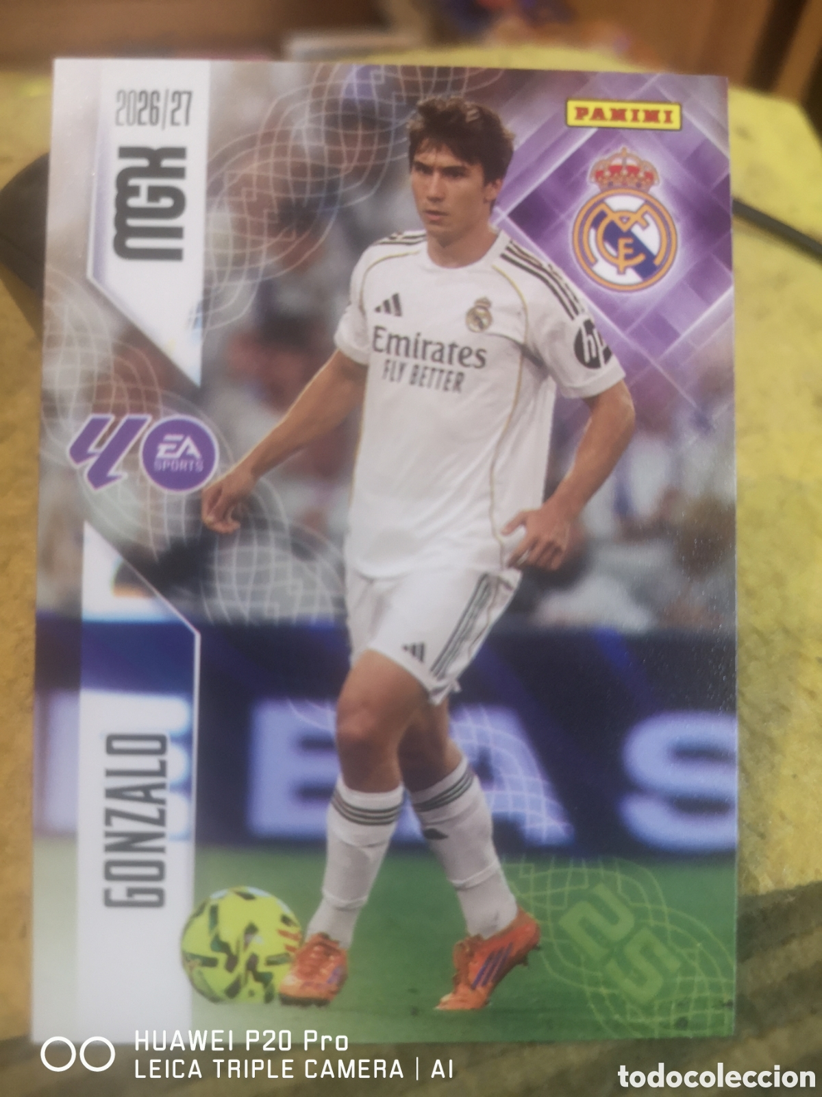 Cromos de f&uacute;tbol: MEGACRACKS 2026 27 GONZALO REAL MADRID 233