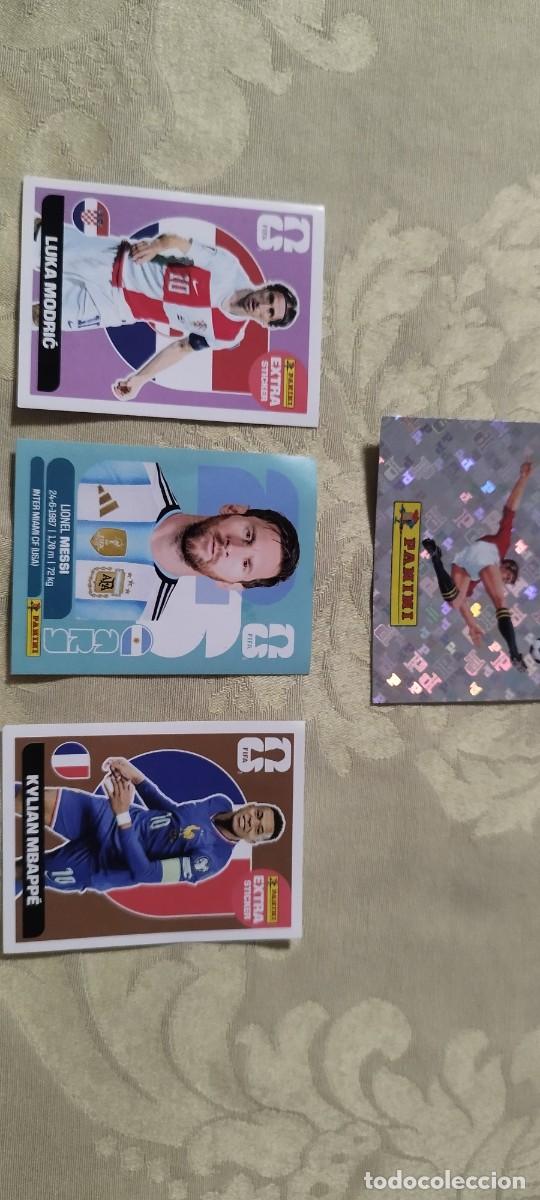 Cromos de f&uacute;tbol: Cromos mundial 2026 con carta bronce Kylian mbappe y carta 0 del &aacute;lbum