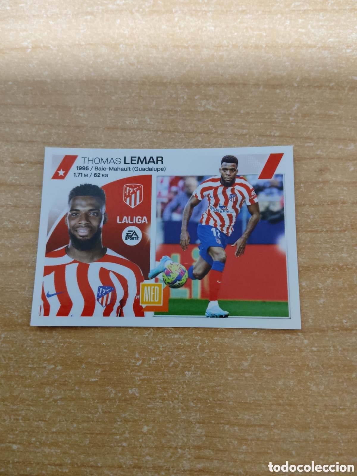 Cromos de f&uacute;tbol: 15 A LEMAR ATLETICO MADRID LIGA ESTE 2023 2024