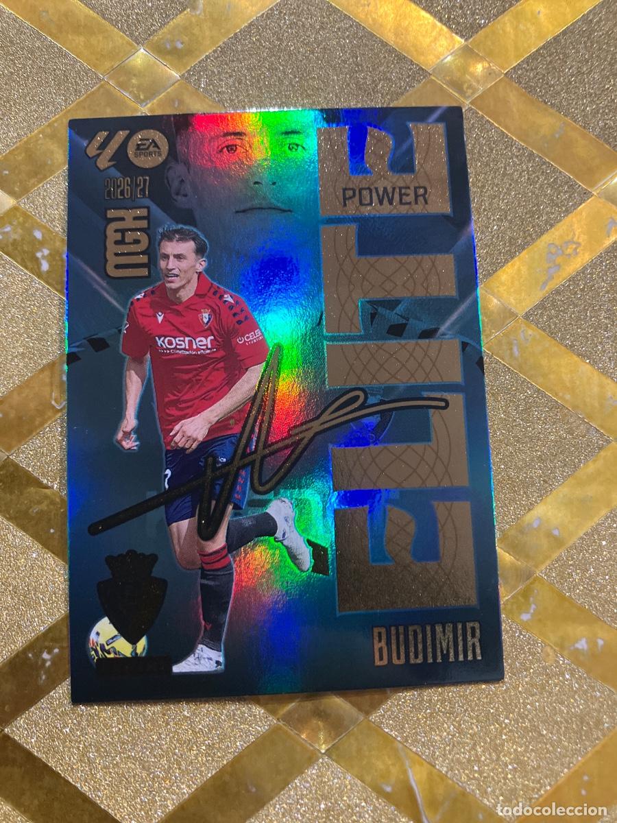Figurine di Calcio: CROMO FUTBOL NUMERO 3 BUDIMIR OSASUNA ELITE POWER LIGA 2026 2027 MEGACRAKS MGK PANINI !