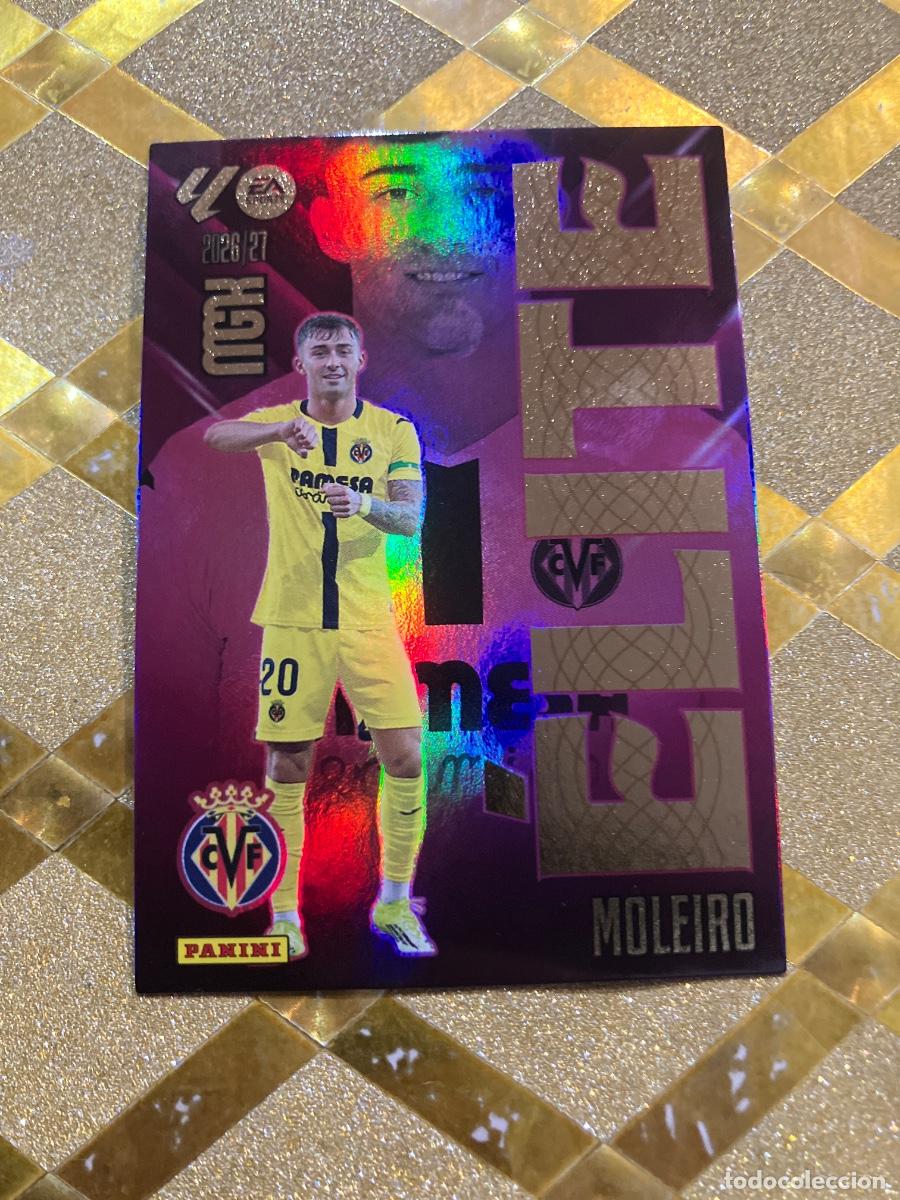 Football Stickers: CROMO FUTBOL NUMERO 11 MOLEIRO VILLARREAL ELITE LIGA 2026 2027 MEGACRAKS MGK PANINI !