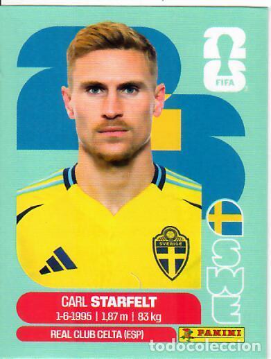 Cromos de f&uacute;tbol: CROMO PANINI MUNDIAL WORLD CUP 2026 - UPDATE SET ACTUALIZACI&Oacute;N - STARFELT - SUECIA