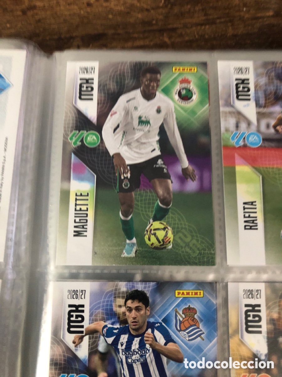 Cromos de f&uacute;tbol: Megacracks 2026 2027 maguette 280 racing de Santander