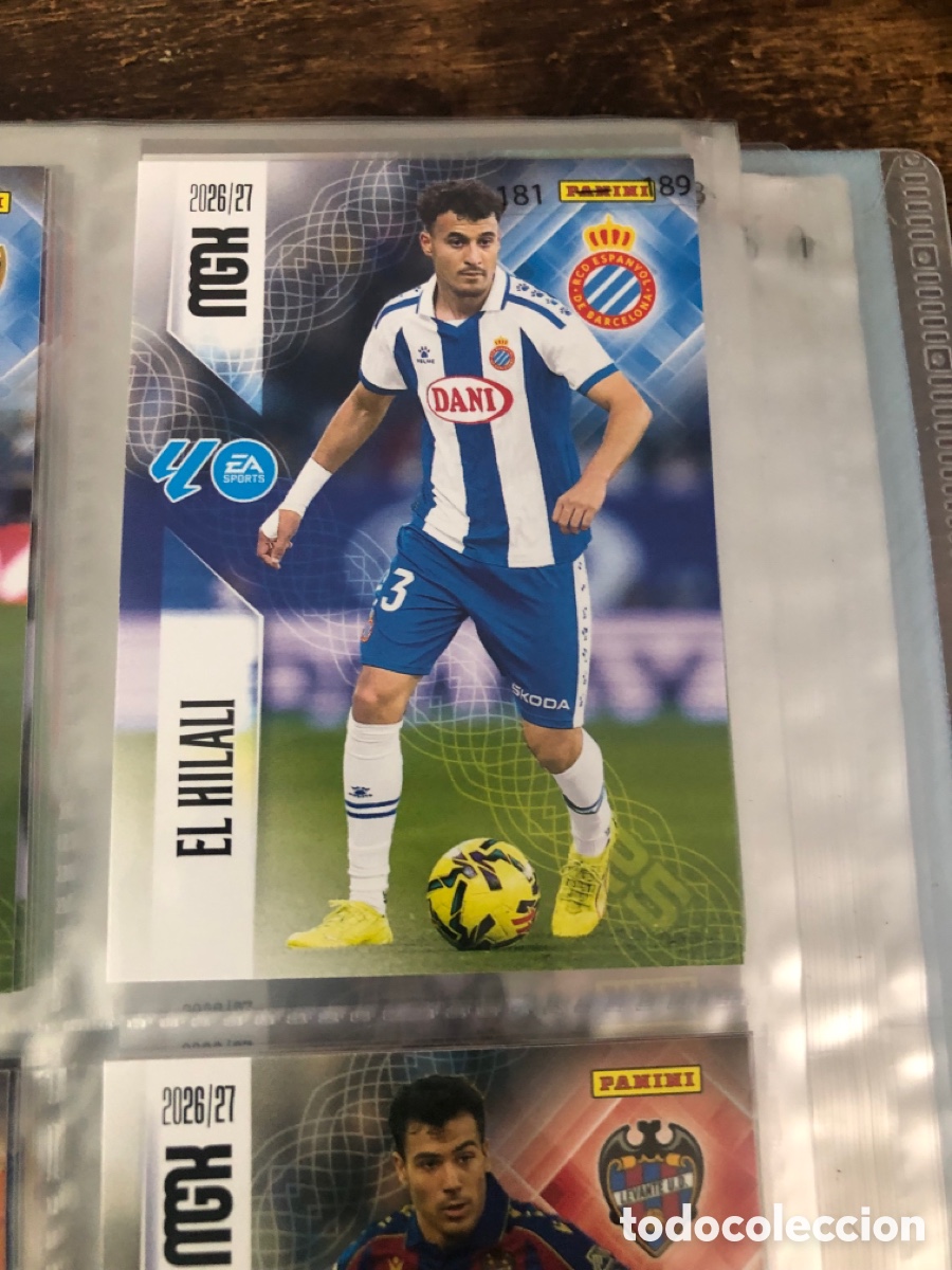 Cromos de f&uacute;tbol: Megacracks 2026 2027 el hilali 166 espa&ntilde;ol