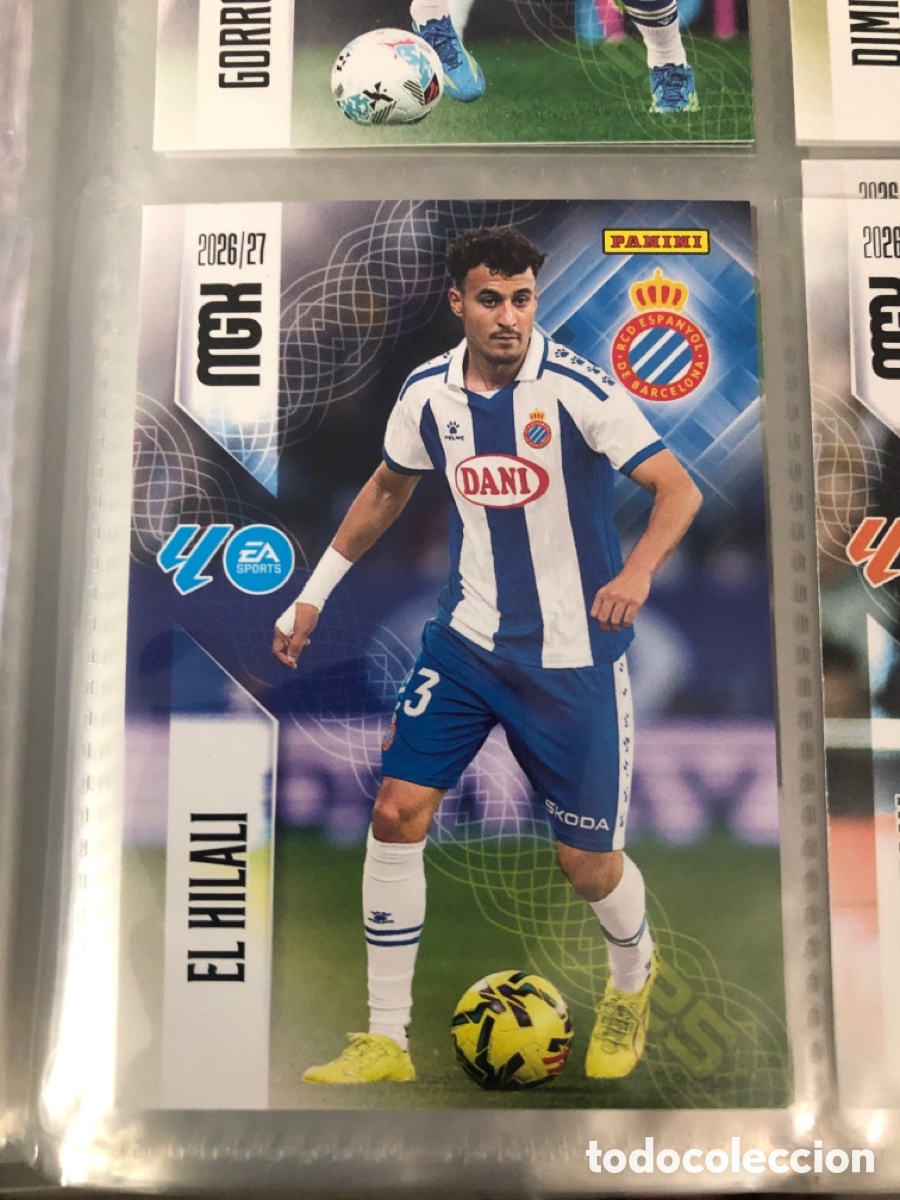 Cromos de f&uacute;tbol: Megacracks 2026 2027 el hilali 166 espa&ntilde;ol