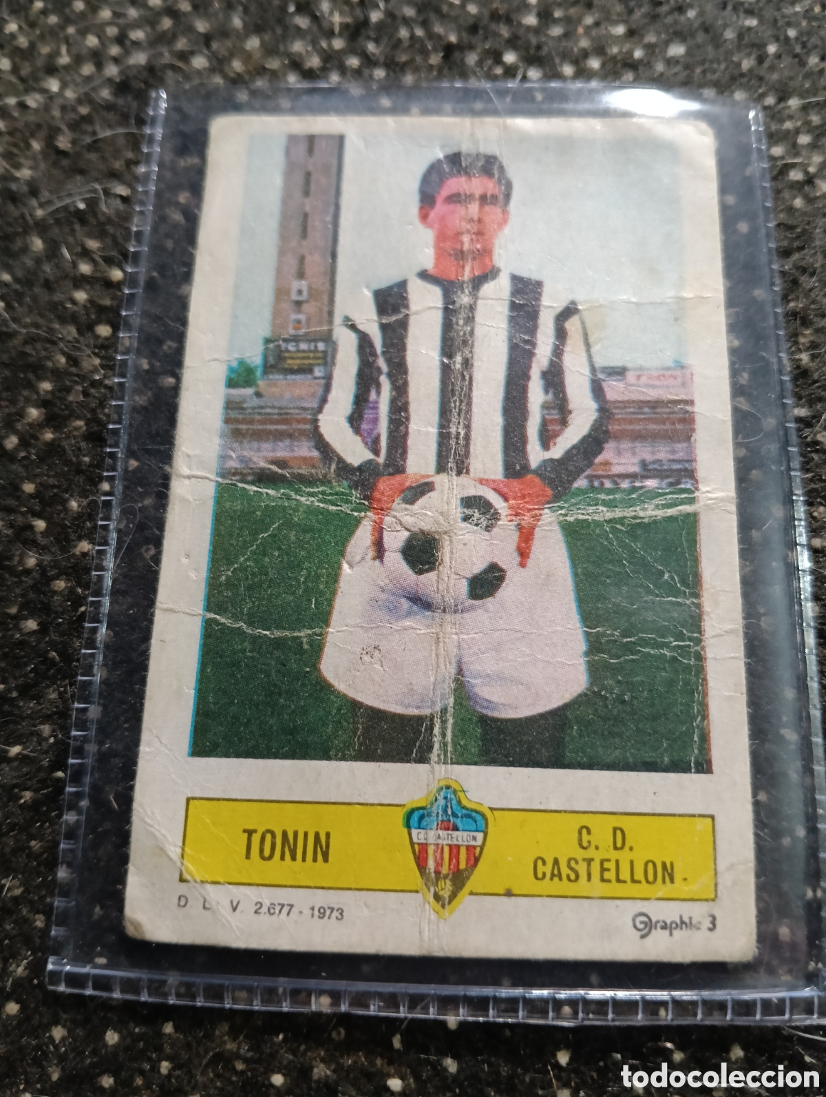 Cromos de f&uacute;tbol: Castell&oacute;n - Tonin - Ediciones Este 1973-1974, 73-74