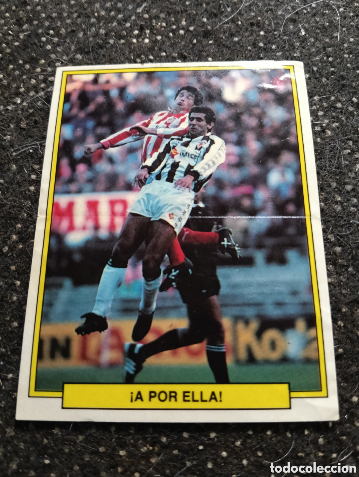 Cromos de f&uacute;tbol: LO MAS DIVERTIDO DEL FUTBOL N&ordm; 35 BONY TIGRETON