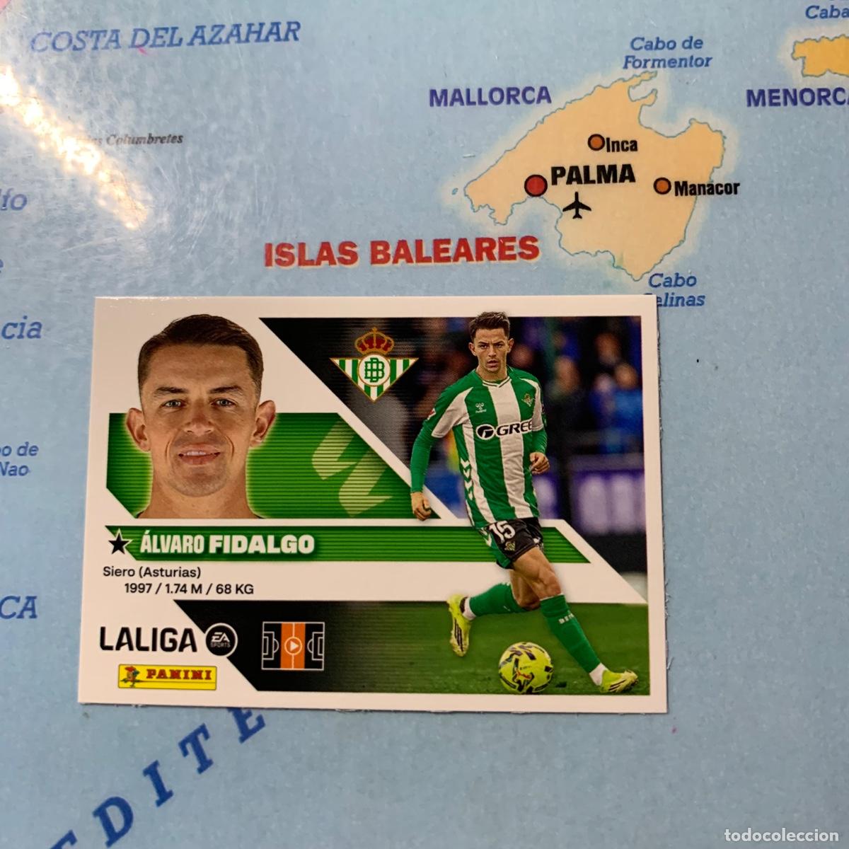 Cromos de f&uacute;tbol: Fidalgo n&uacute;mero 12 del Betis cromo liga este 26-27 2026-2027