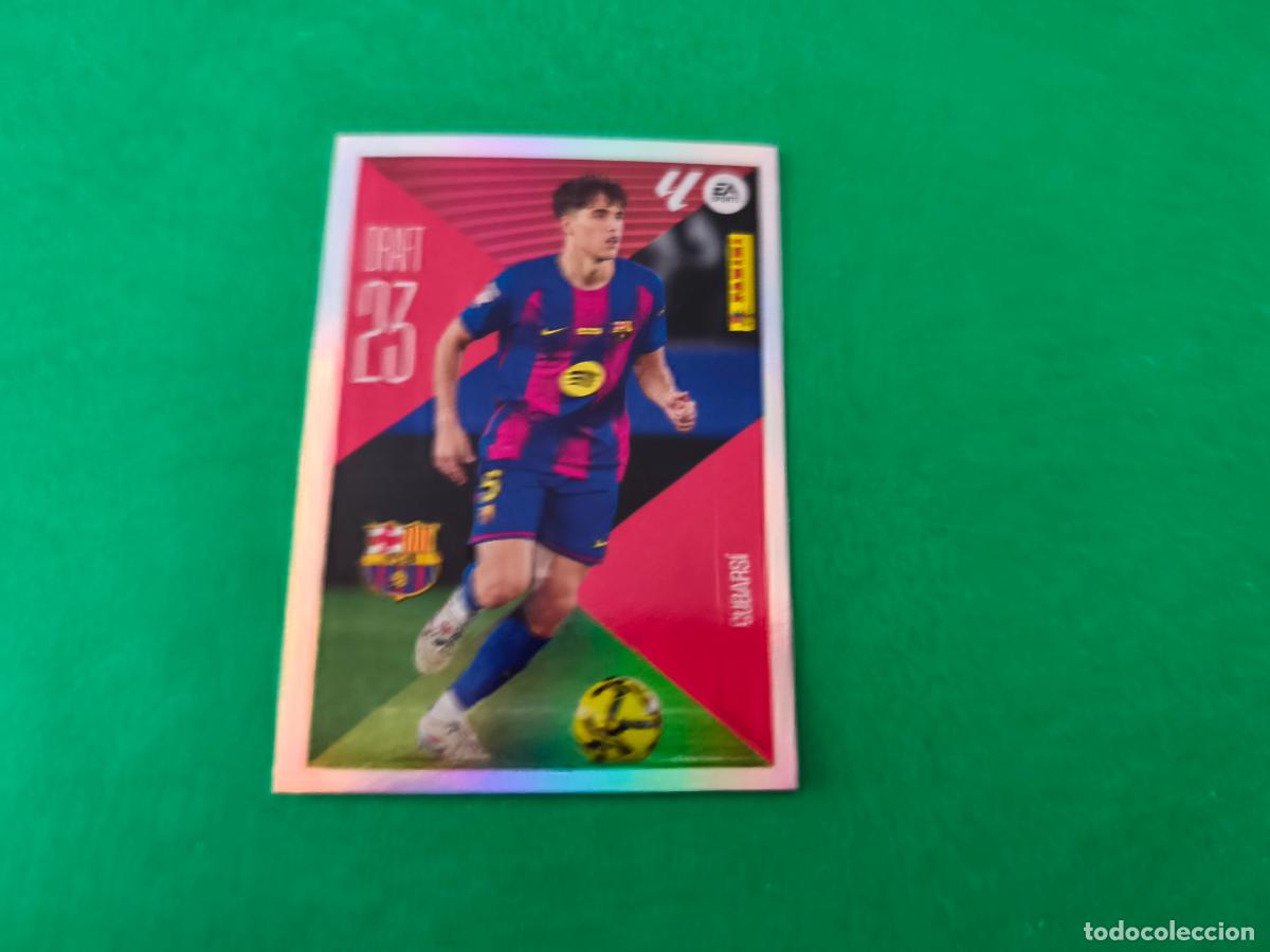 Cromos de f&uacute;tbol: CROMO FUTBOL CUBARSI F.C.BARCELONA SIN PEGAR N&ordm; 6 DRAFT 23 LIGA ESTE 2026-2027/26-27