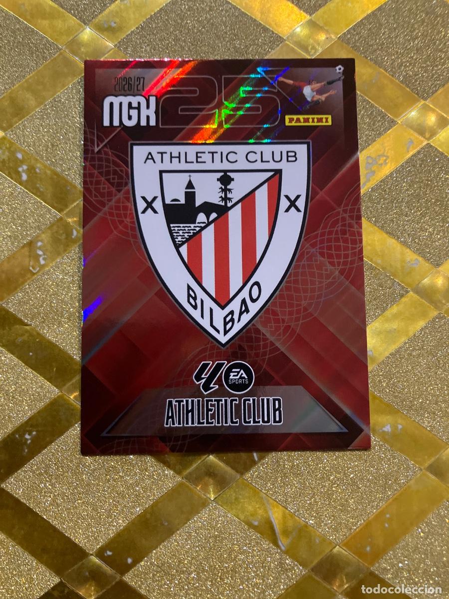 Fu&szlig;ball-Sticker: CROMO DE FUTBOL NUMERO 37 ESCUDO DEL ATHLETIC DE BILBAO LIGA 2026 2027 MEGACRAKS MGK PANINI !