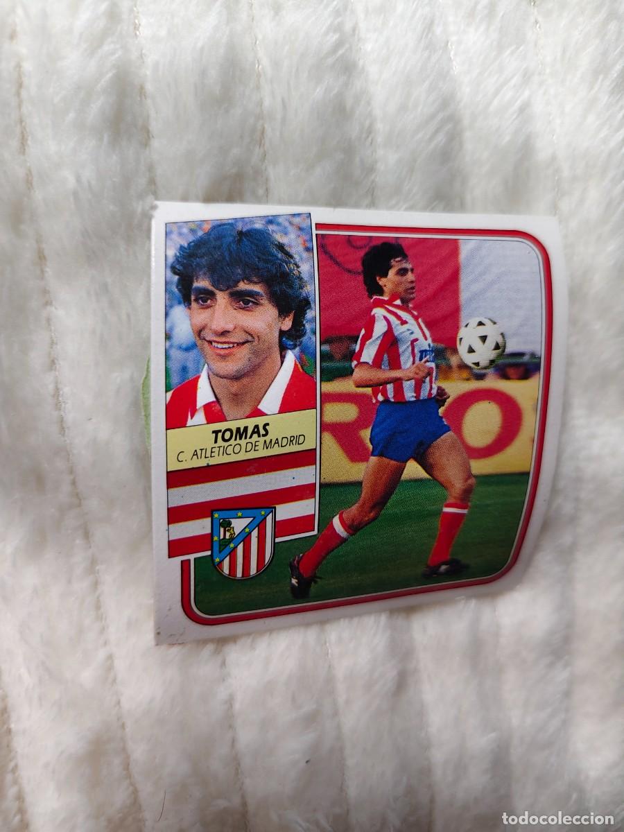 Cromos de Futebol: EDICIONES ESTE 89 90 TOMAS CLUB ATLETICO DE MADRID 1989 1990 DESPEGADO RECUPERADO ALBUM AAQ