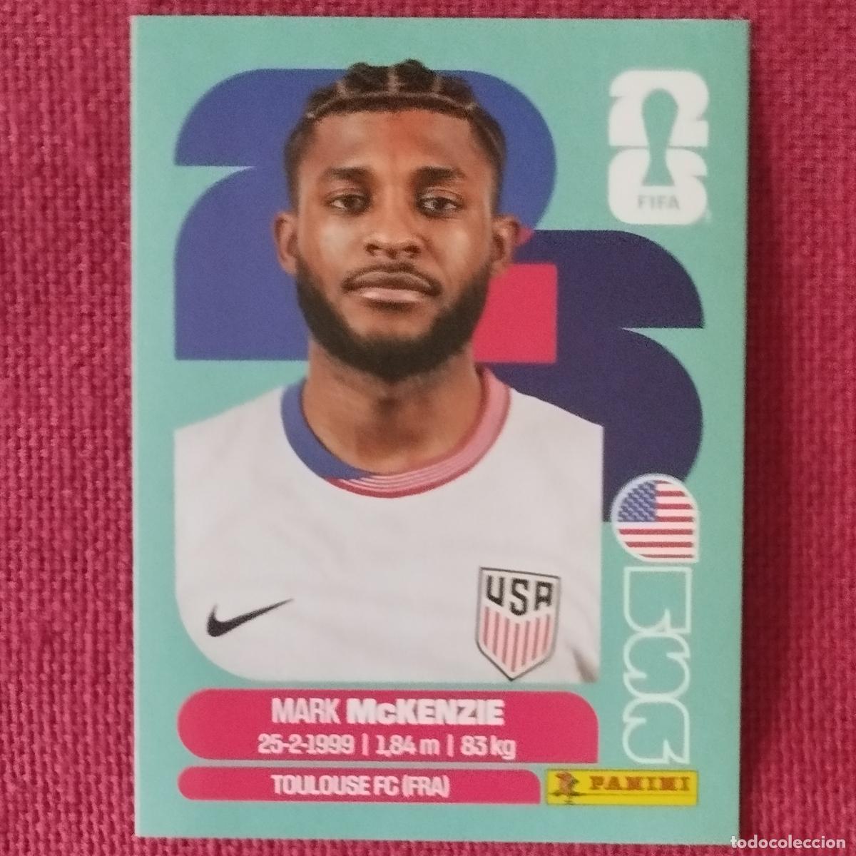 Fu&szlig;ball-Sticker: MARK McKENZIE - USA 5 - ESTADOS UNIDOS- MUNDIAL DE FUTBOL - FIFA WORLD CUP 2026