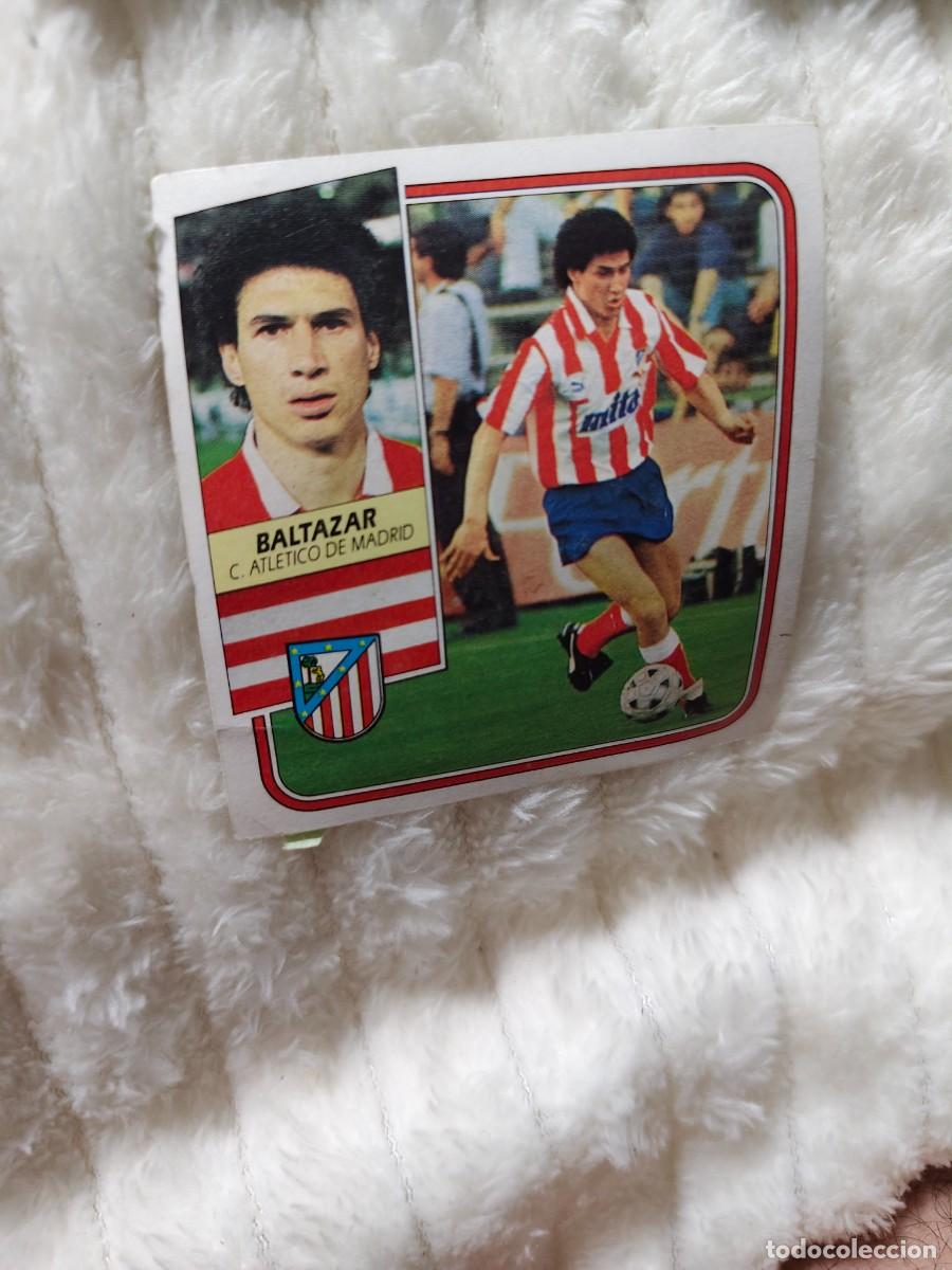 Cromos de f&uacute;tbol: EDICIONES ESTE 89 90 BALTAZAR CLUB ATLETICO DE MADRID 1989 1990 DESPEGADO RECUPERADO ALBUM AAQ