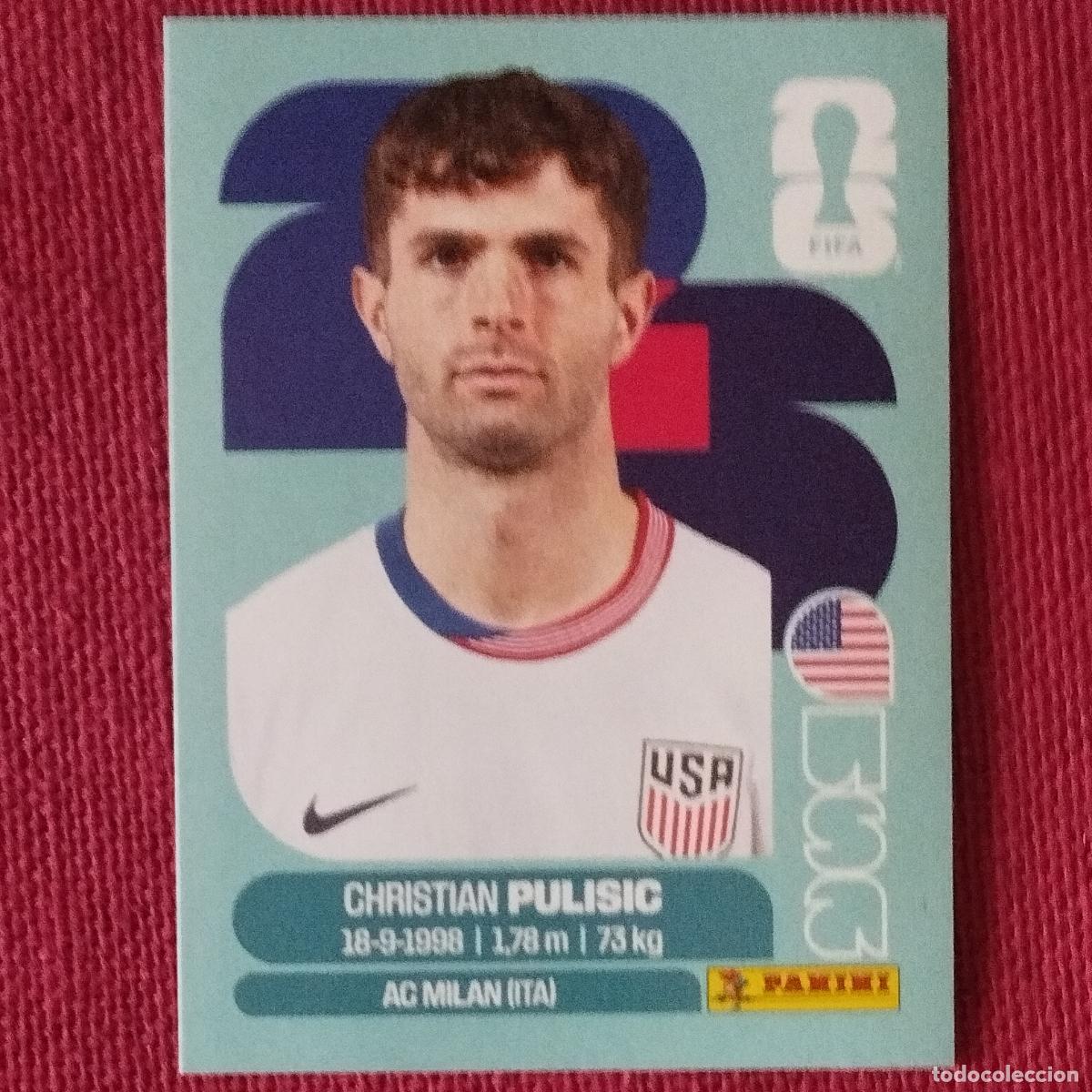 Cromos de f&uacute;tbol: CHRISTIAN PULISIC - USA 16 - ESTADOS UNIDOS- MUNDIAL DE FUTBOL - FIFA WORLD CUP 2026