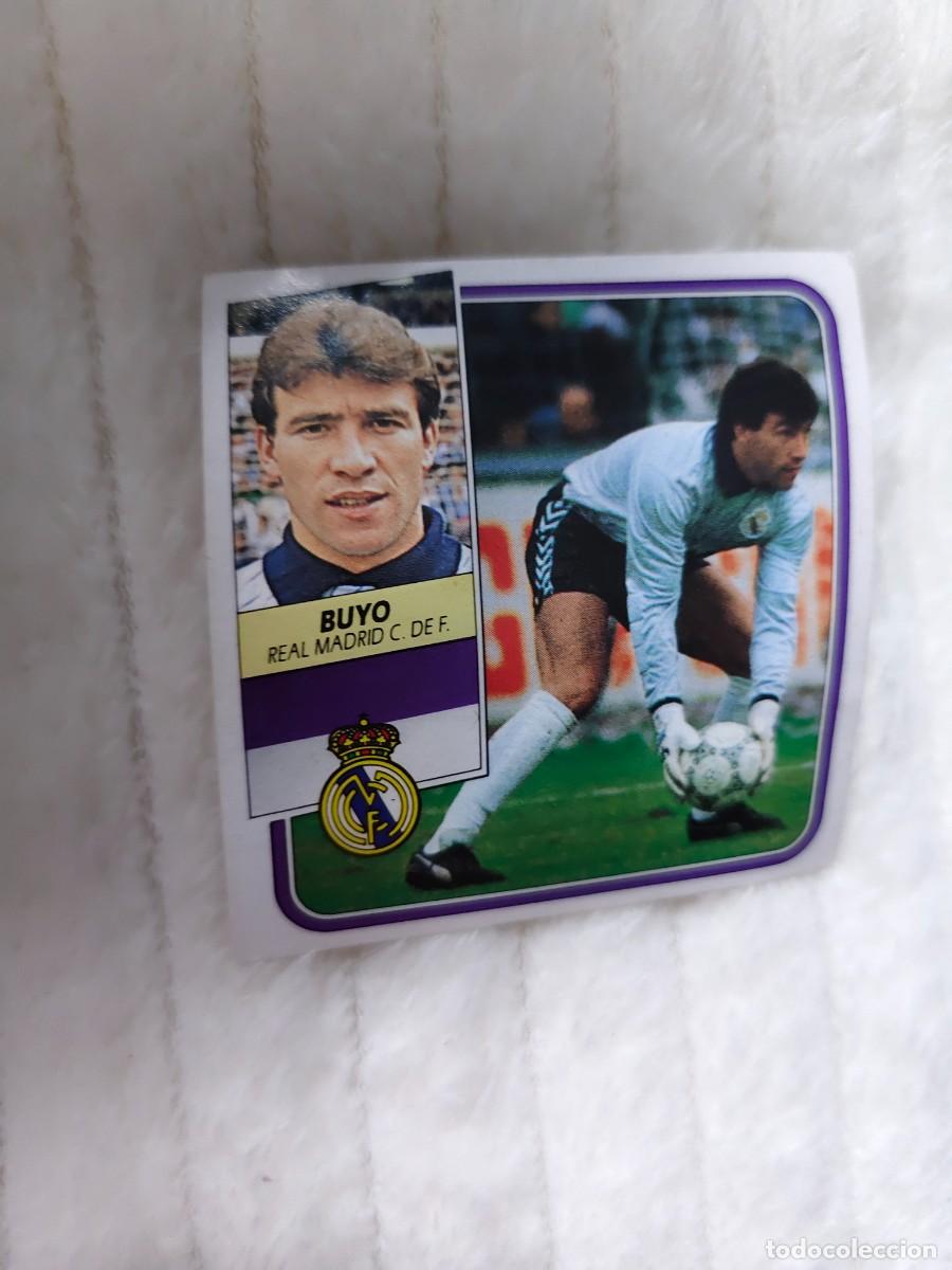 Cromos de f&uacute;tbol: EDICIONES ESTE 89 90 BUYO REAL MADRID 1989 1990 DESPEGADO RECUPERADO ALBUM AAQ