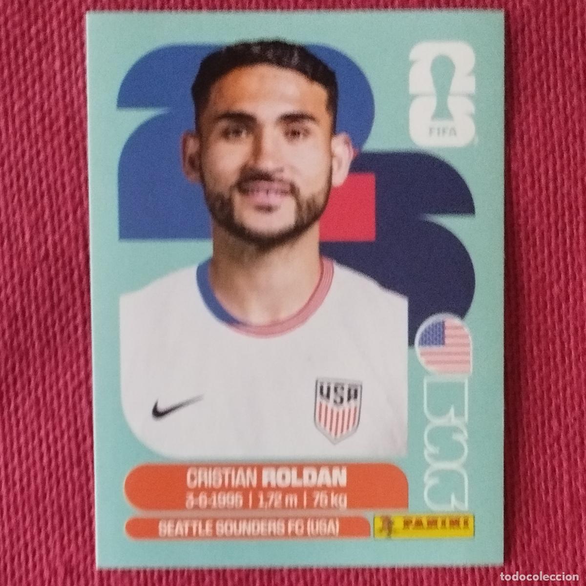 Cromos de f&uacute;tbol: CRISTIAN ROLDAN - USA 11 - ESTADOS UNIDOS- MUNDIAL DE FUTBOL - FIFA WORLD CUP 2026