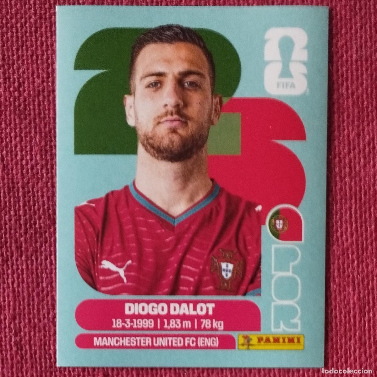 Cromos de f&uacute;tbol: DIOGO DALOT - POR 6 - PORTUGAL - MUNDIAL DE FUTBOL - FIFA WORLD CUP 2026